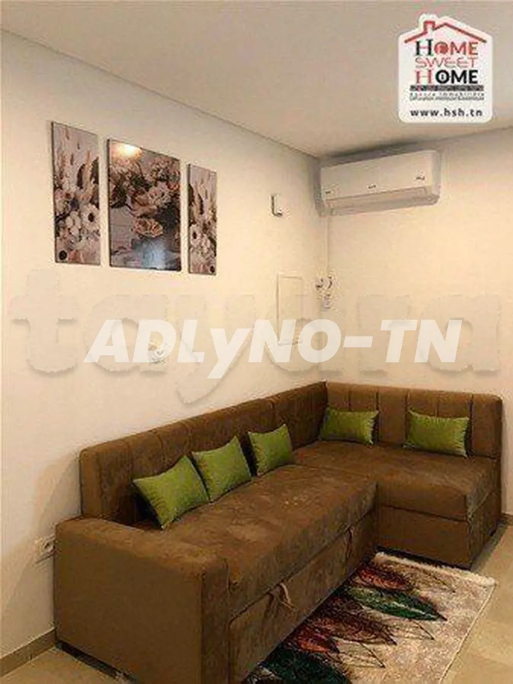 Studio Maëva Meublé à Louer à Cité EL Marah, La Marsa à Tunis - Photo 1