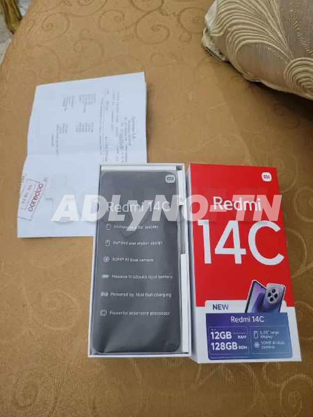 redmi 14c neuf ram 6g stockage 128g date d' achat le 06/11/2024 à Manouba - Photo 4