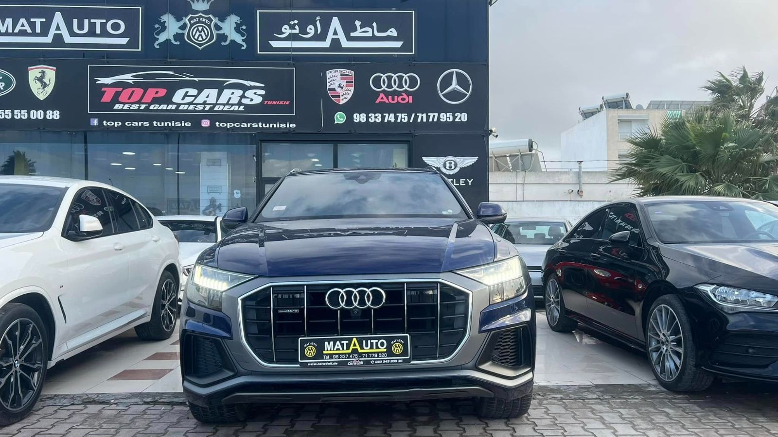 Audi Q8 S_Line à Tunis - Photo 1