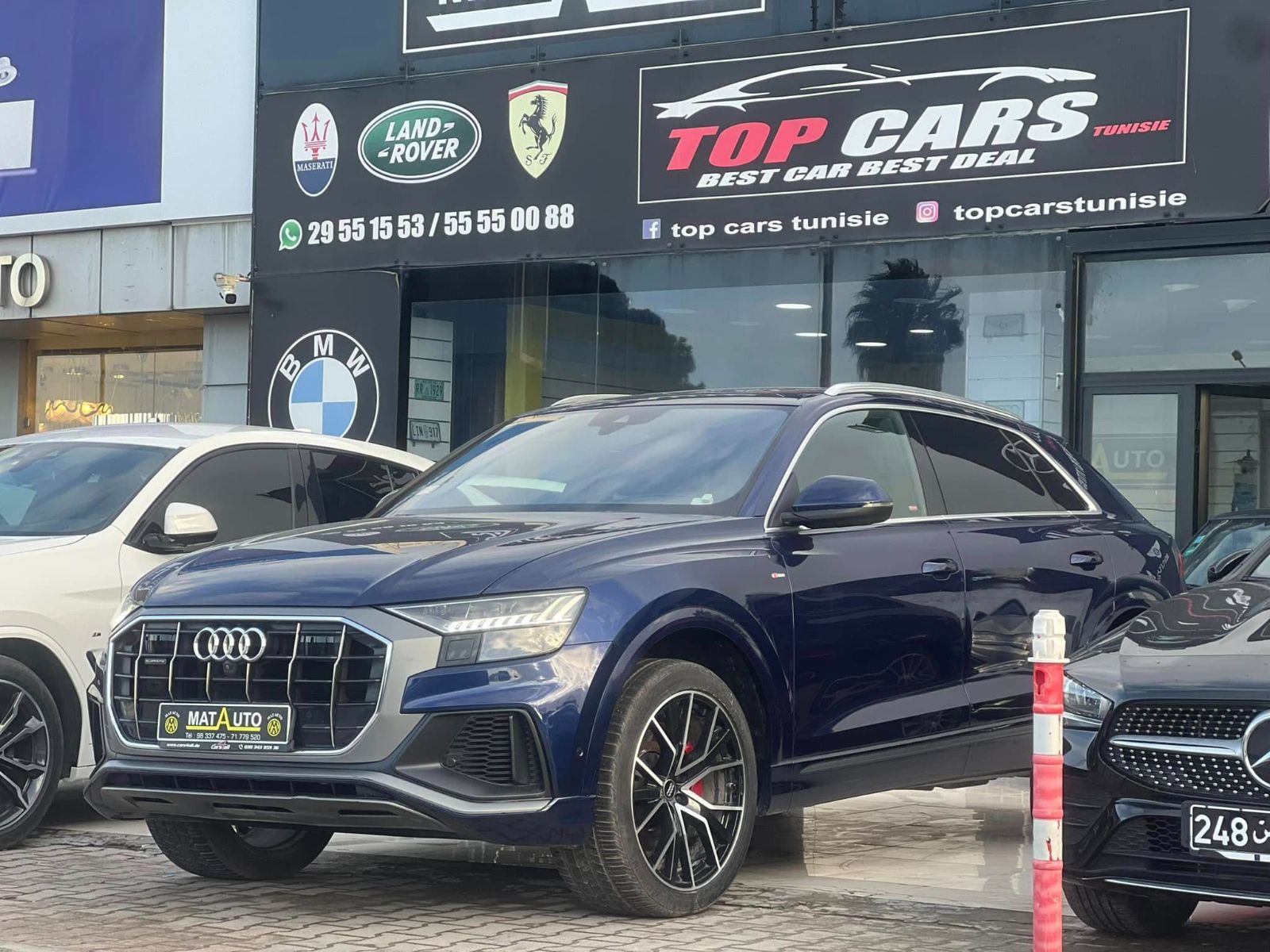 Audi Q8 S_Line à Tunis - Photo 2