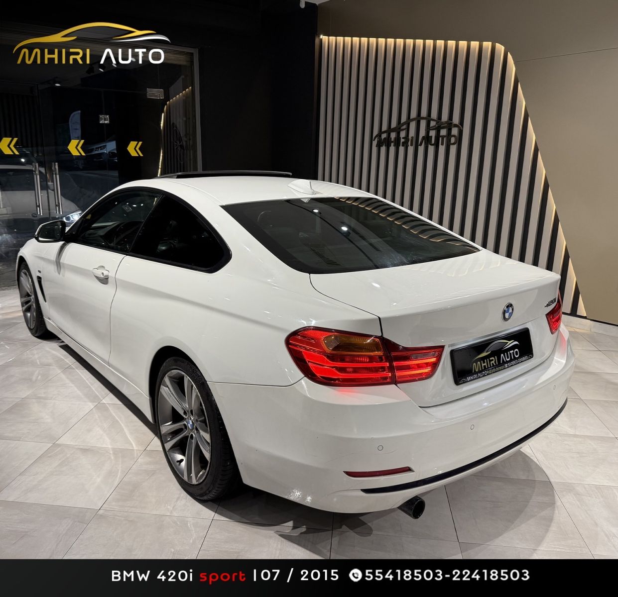 BMW Série 4 Coupé 420i à Tunis - Photo 5