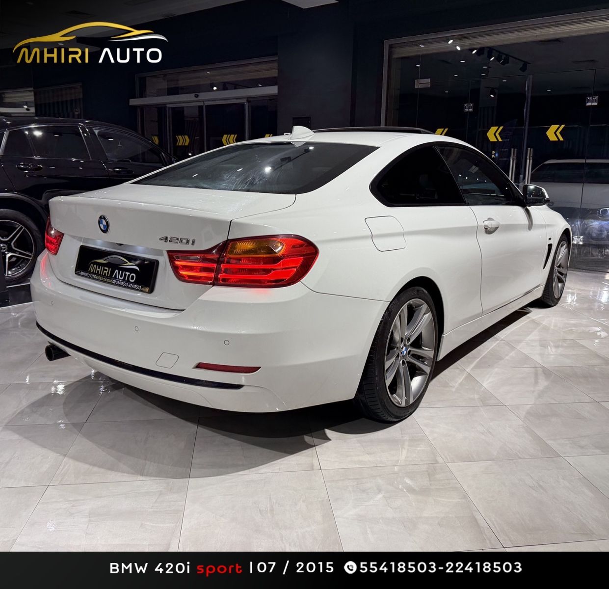 BMW Série 4 Coupé 420i à Tunis - Photo 12
