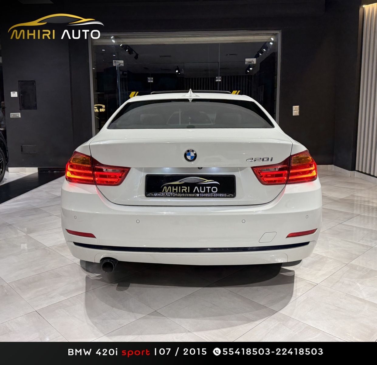 BMW Série 4 Coupé 420i à Tunis - Photo 10