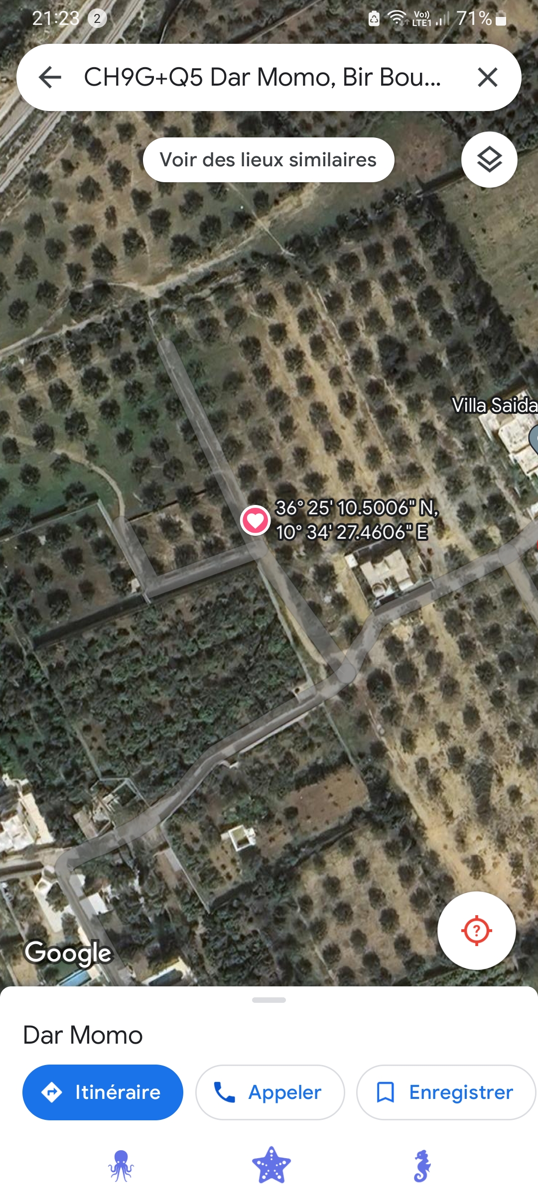    Terrain de 804 m2 a cote à Nabeul - Photo 1