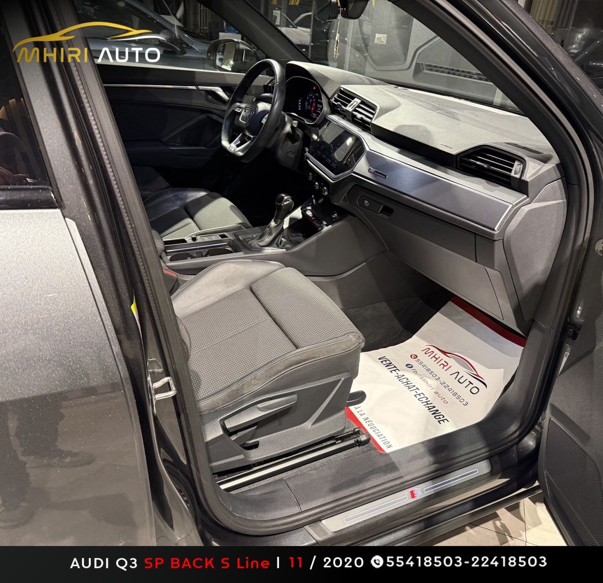 Audi Q3 Sportback S-Line à Tunis - Photo 7