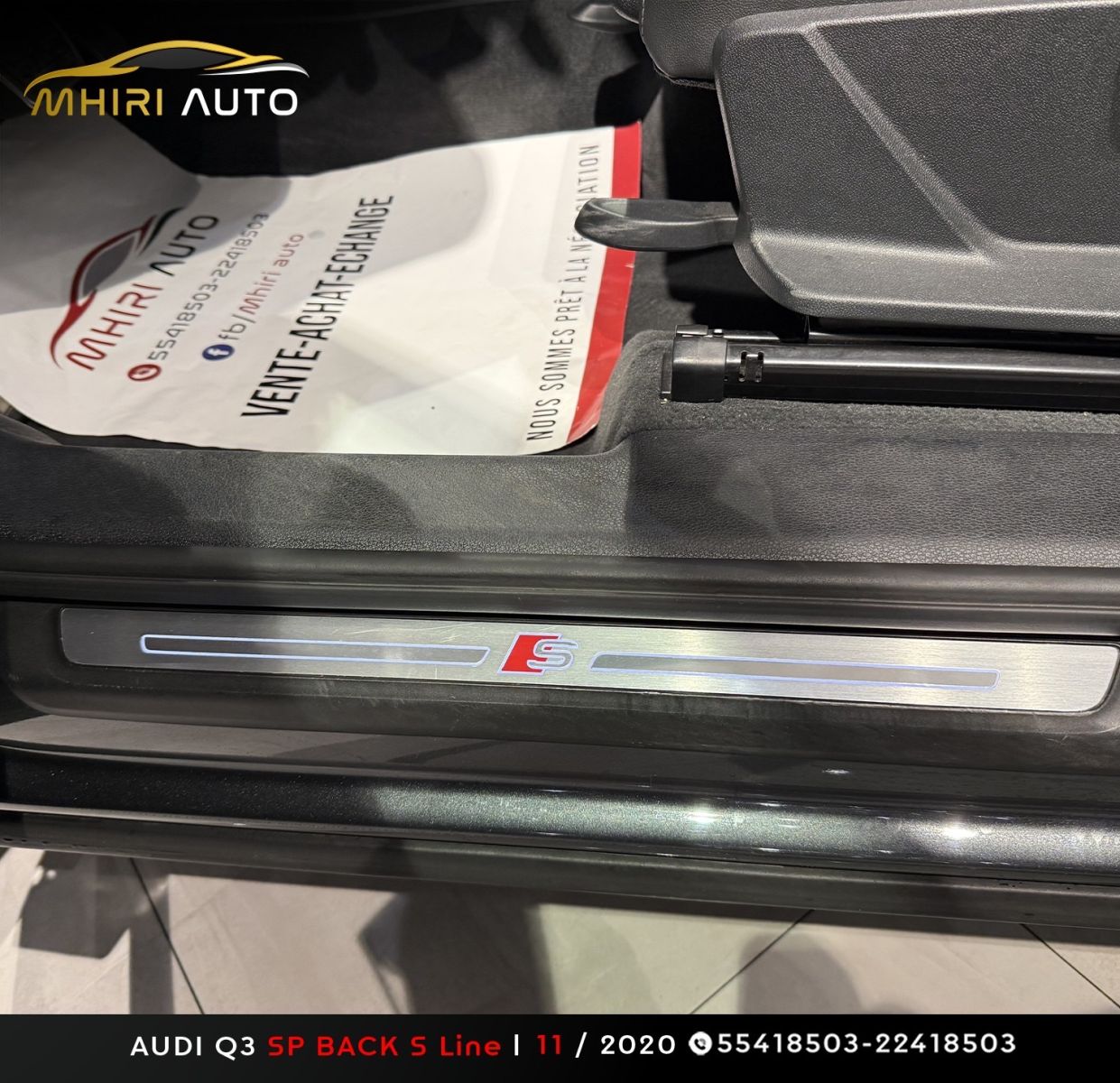 Audi Q3 Sportback S-Line à Tunis - Photo 3