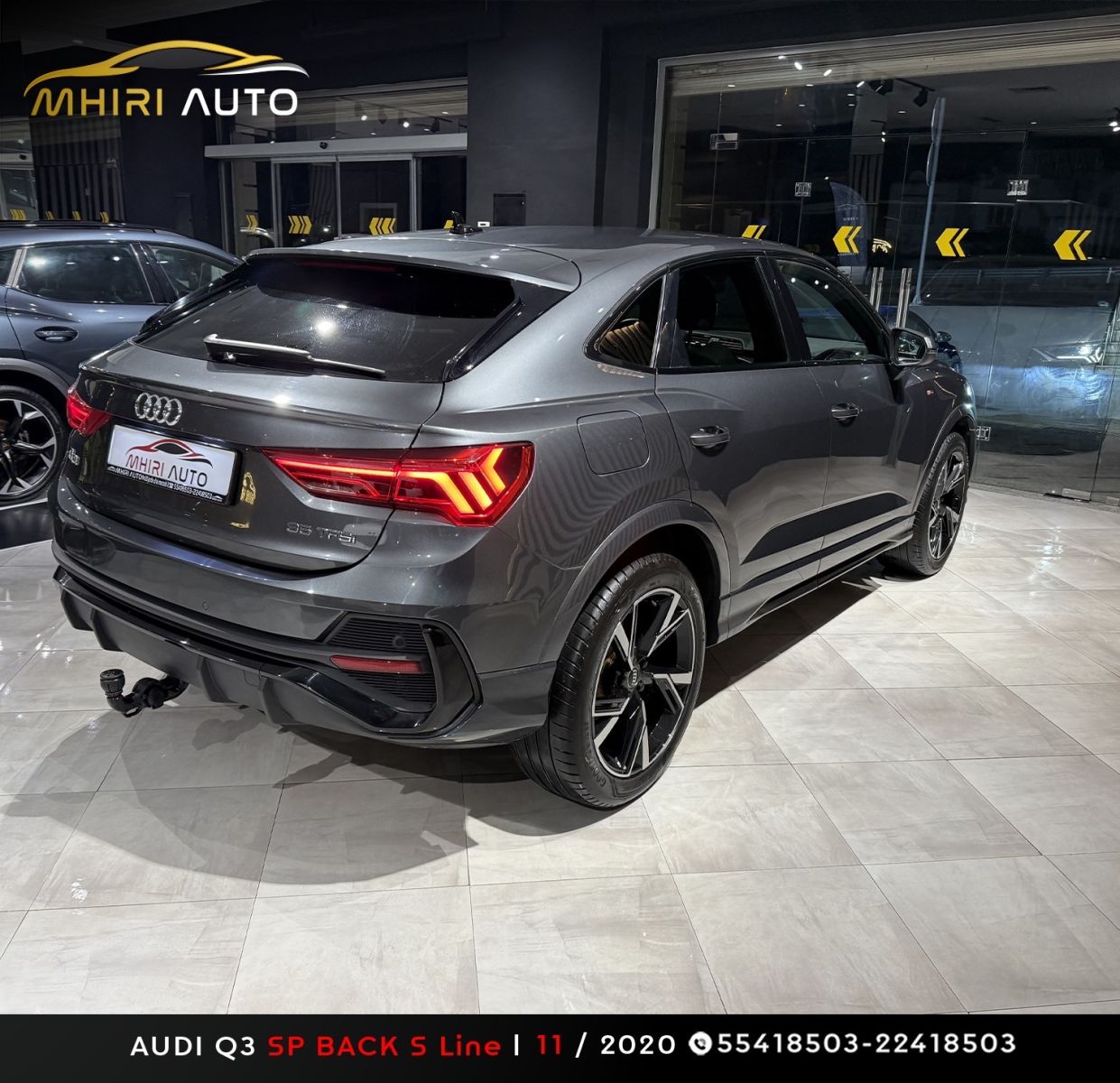 Audi Q3 Sportback S-Line à Tunis - Photo 14
