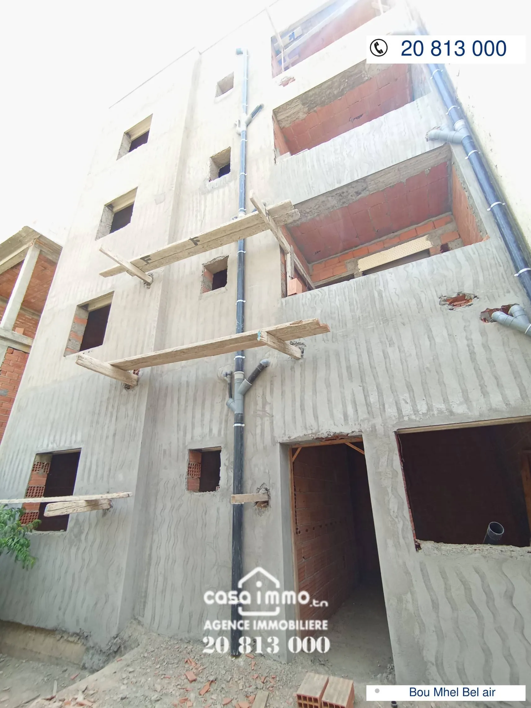  A vendre petite immeuble encours de construction R+3 boumhel bel air à Ben Arous - Photo 2