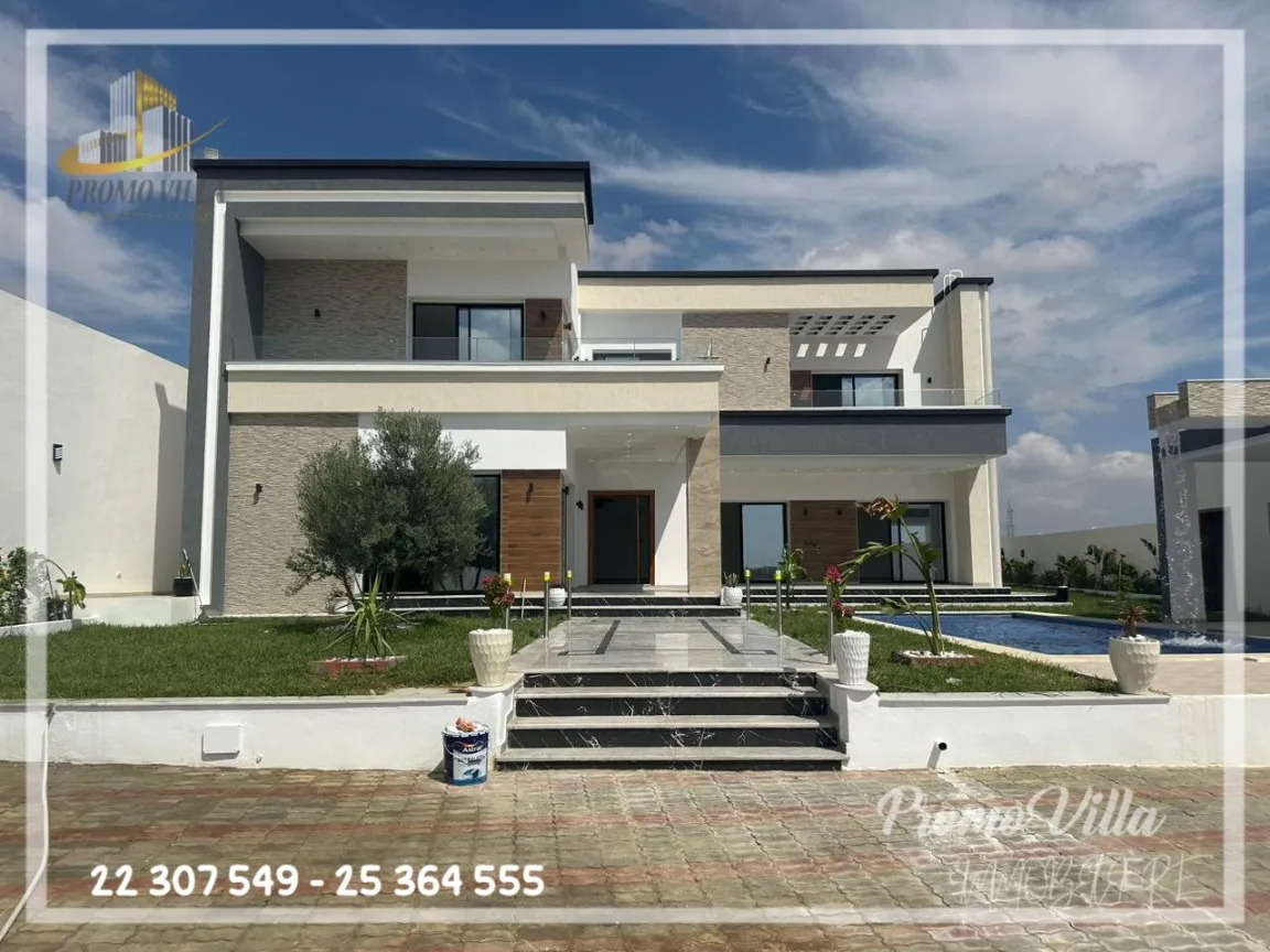  une belle villa sur 1000m² de terrain à Nabeul - Photo 2