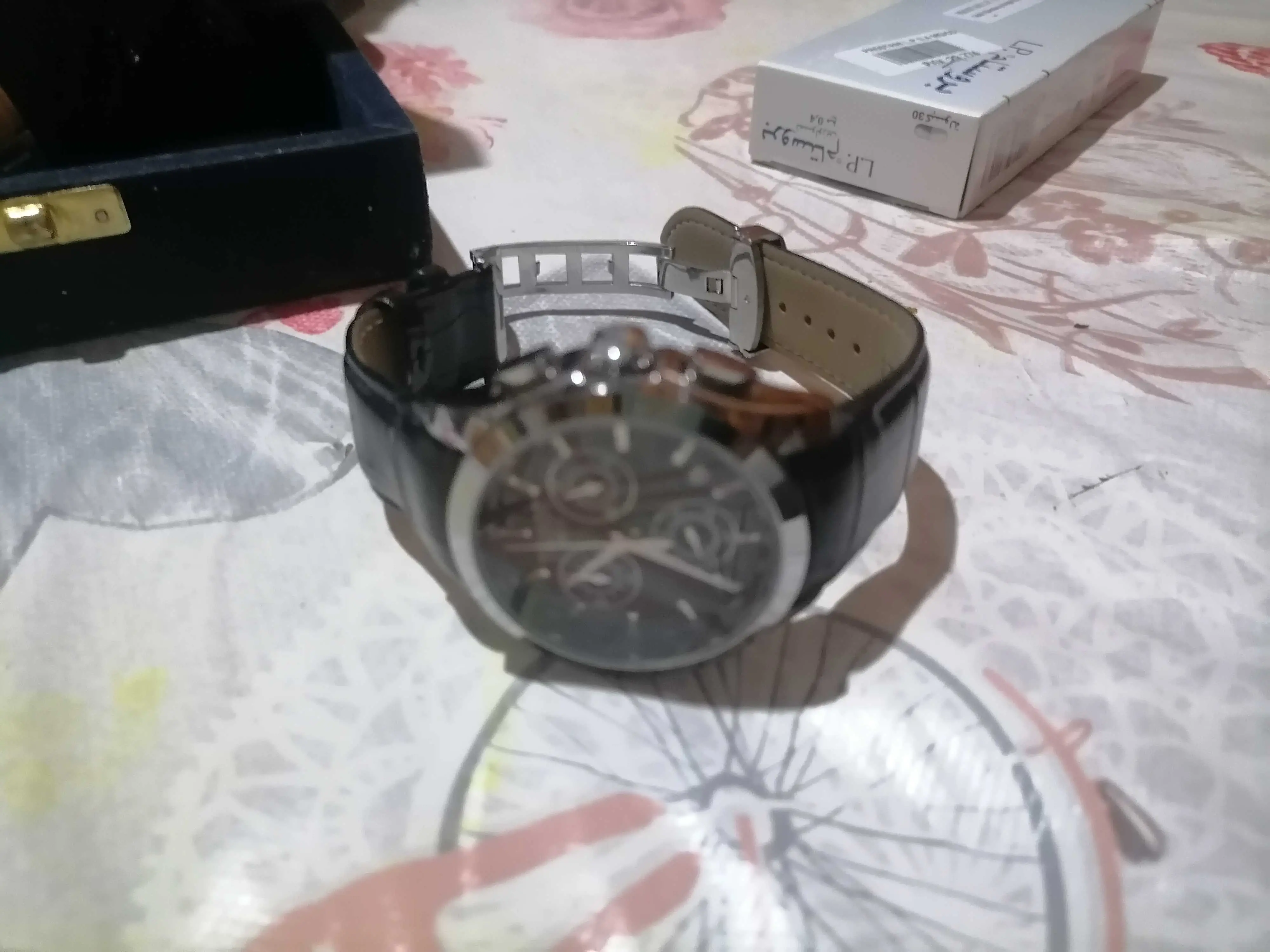  montre tissot 1853 cinture vrai cuir chronographe à Tunis - Photo 3