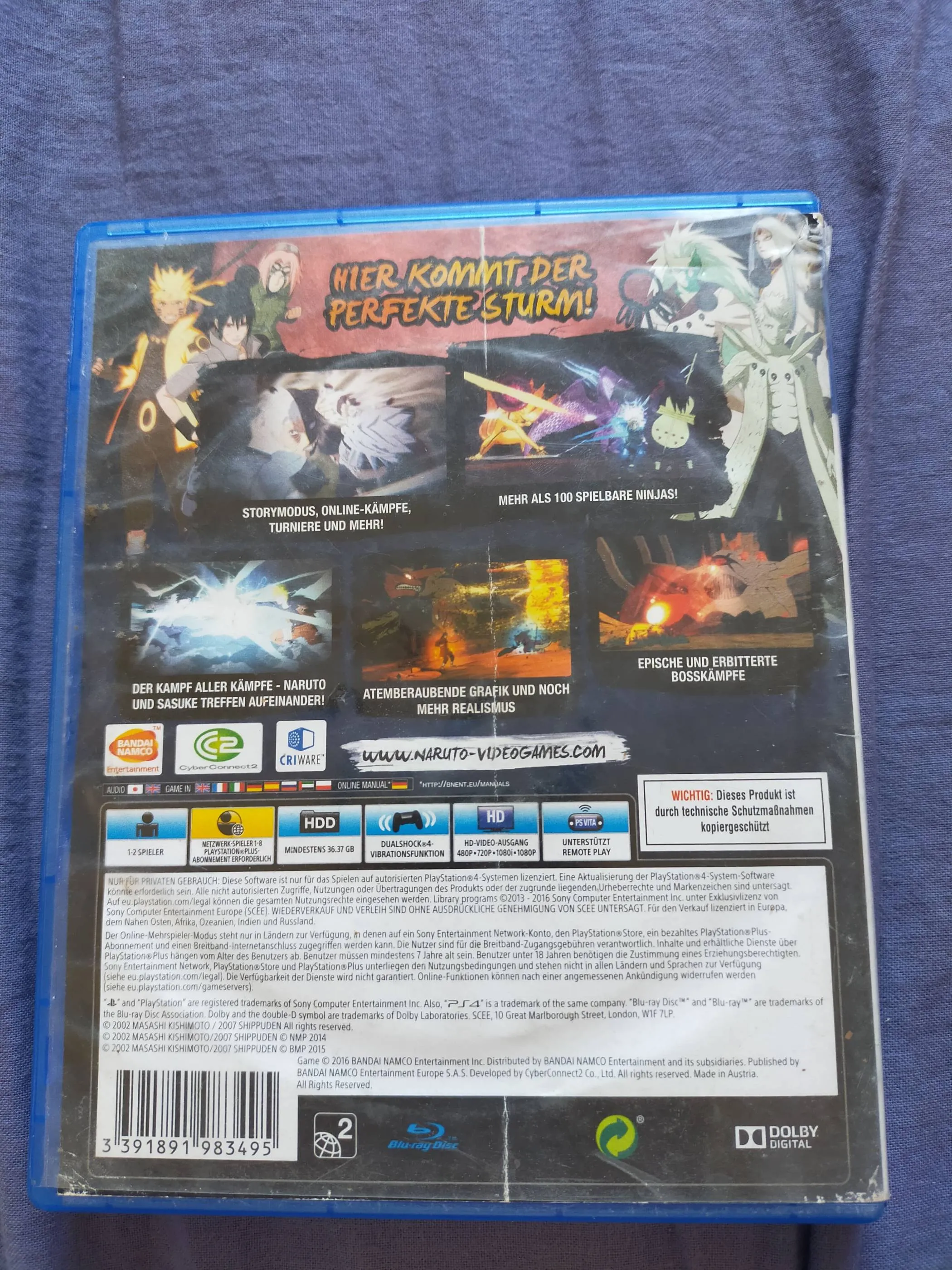  CD NARUTO ULTIMATE NINJA STORM 4 PS4 à Ben Arous - Photo 3