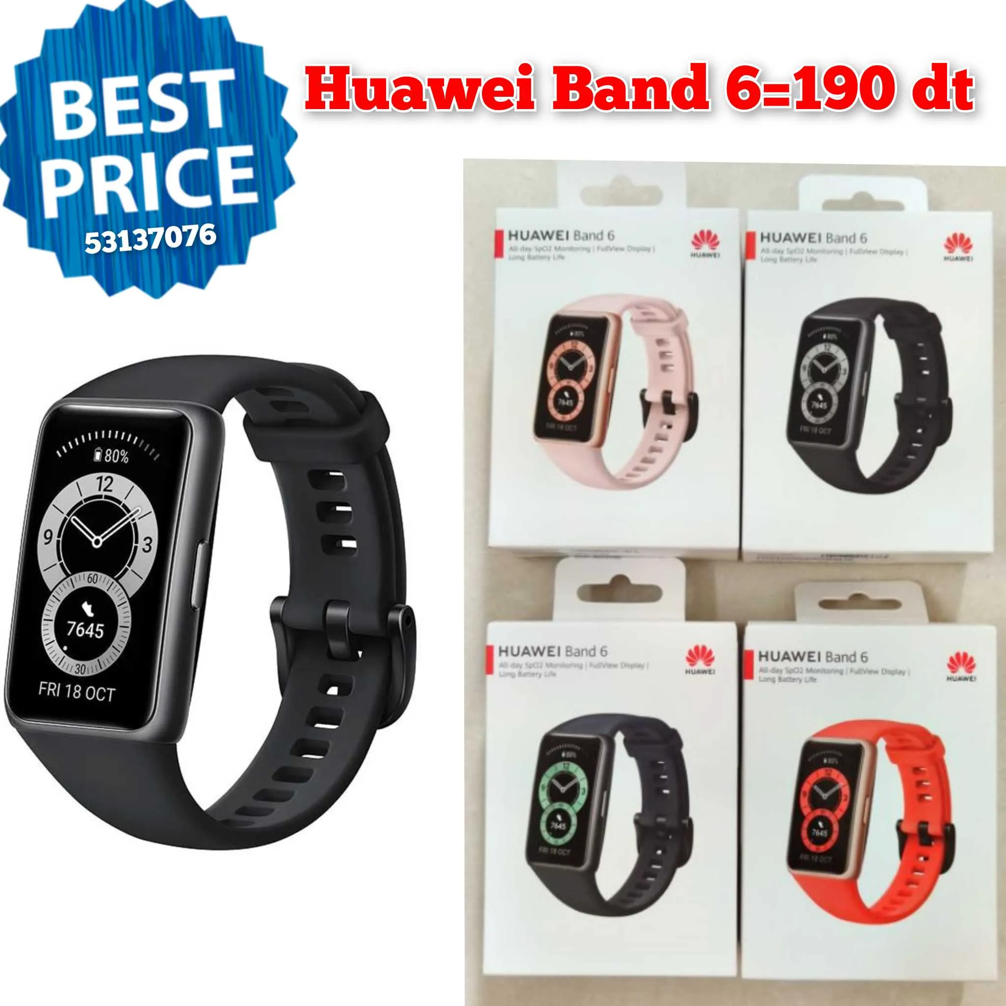  Huawei Band 6 /Neuf cacheté paquet fermé# 