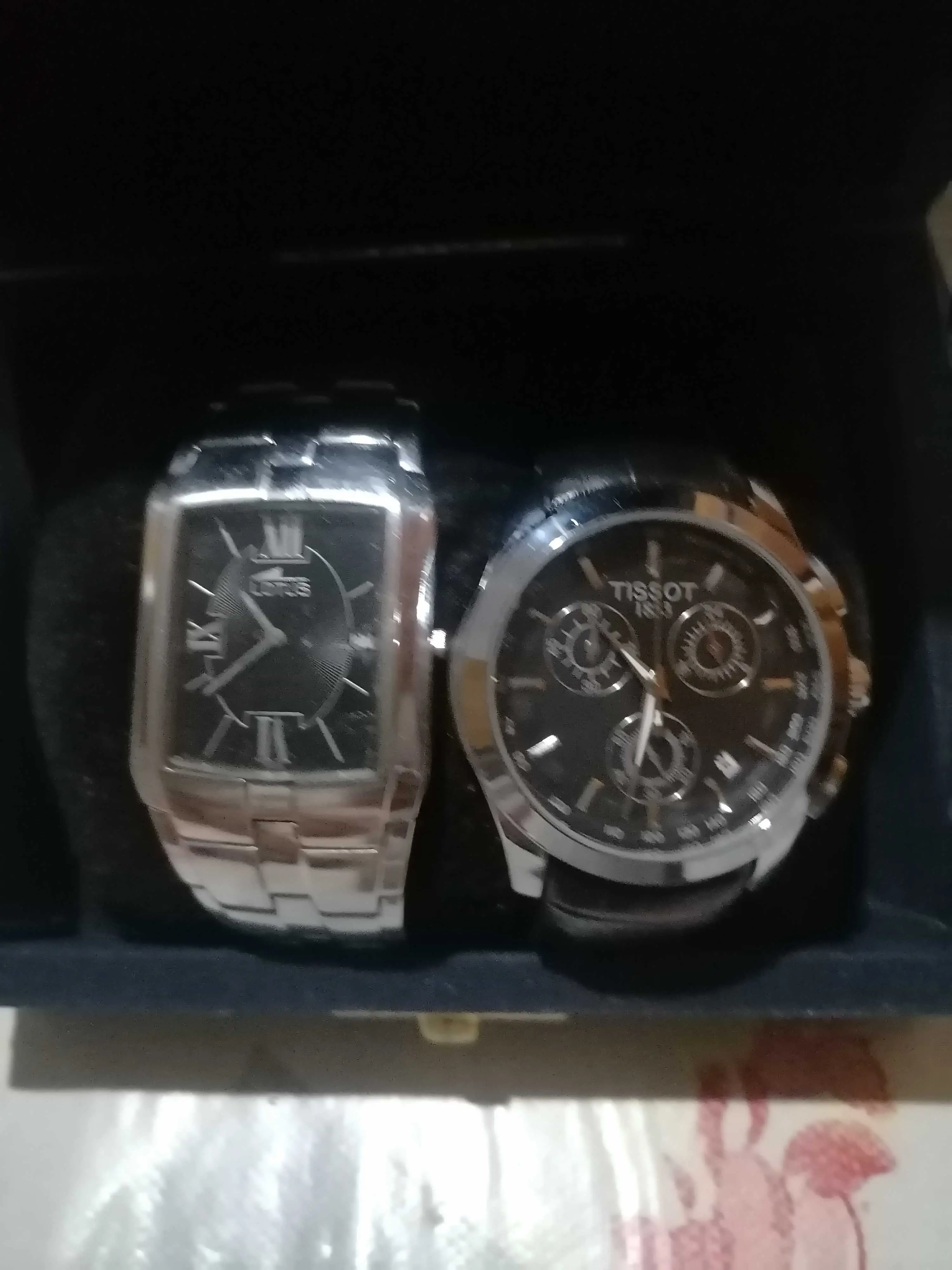  deux belle montre lotus d'origine statel stel acier inoxydable et tissot chrono cpie lun7 à Tunis - Photo 2