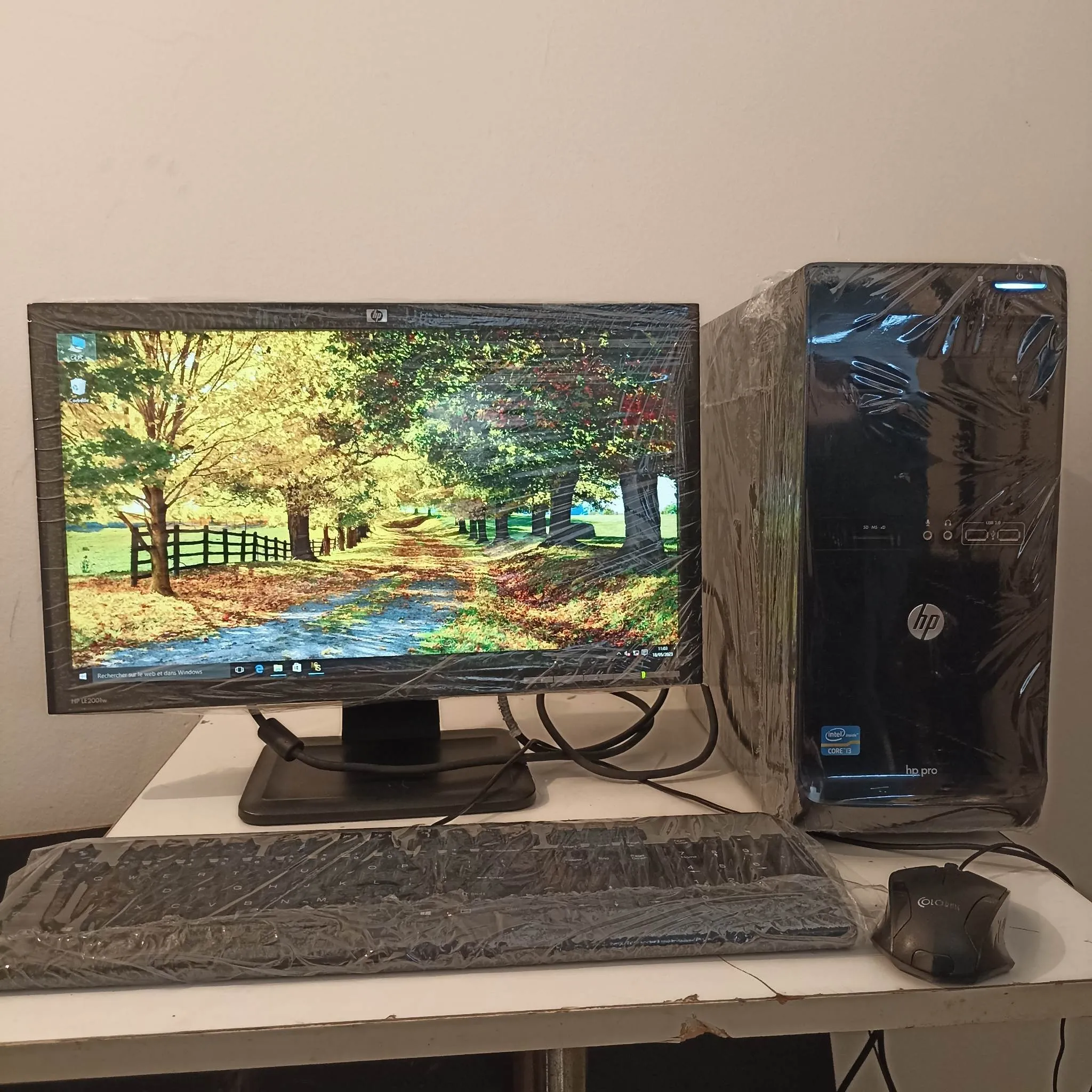  PC DE BUREAU HP PRO I5/4GEGA+ECRAN 19/455 DT à Ariana - Photo 2
