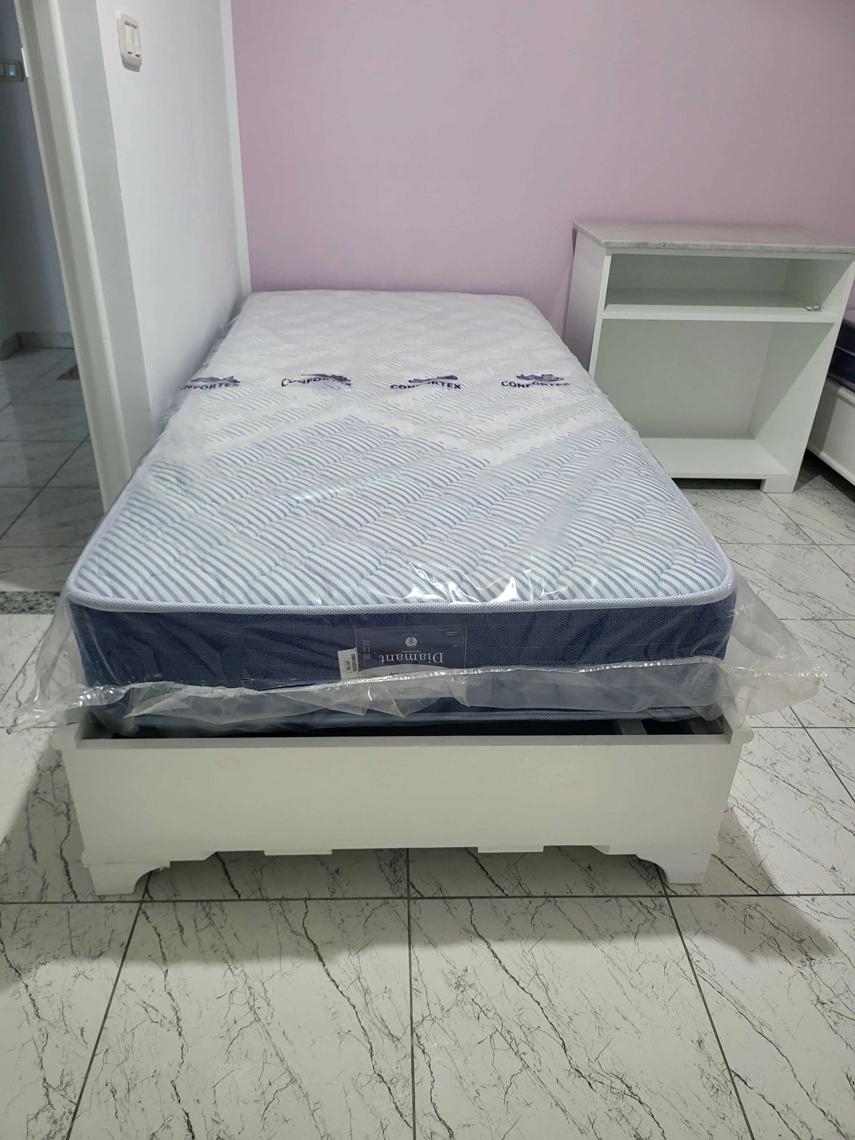  Lit 1 personne + matelas comfort à Mahdia - Photo 2