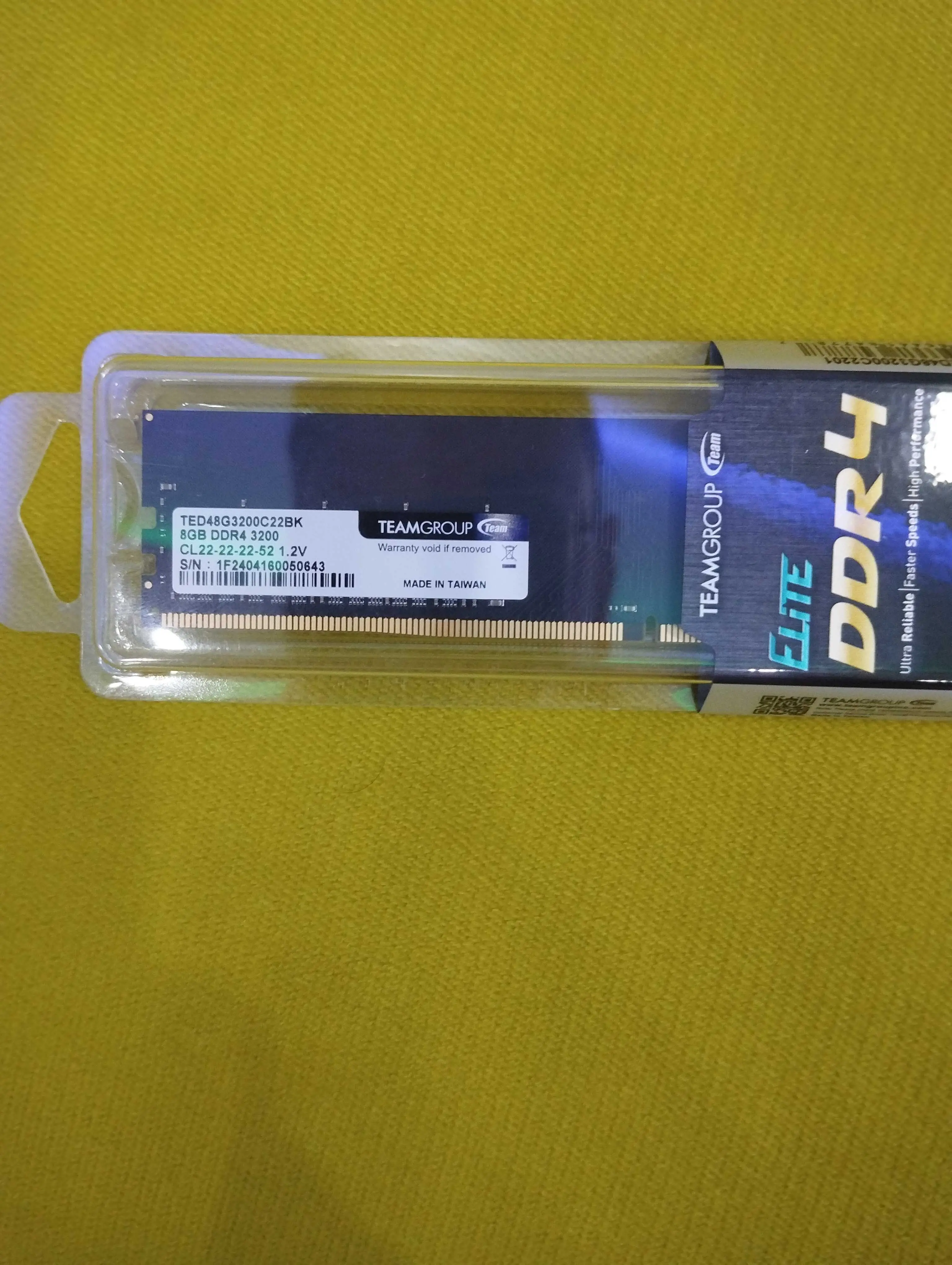  Ram 8gb 3200hz neuf à Tunis - Photo 2