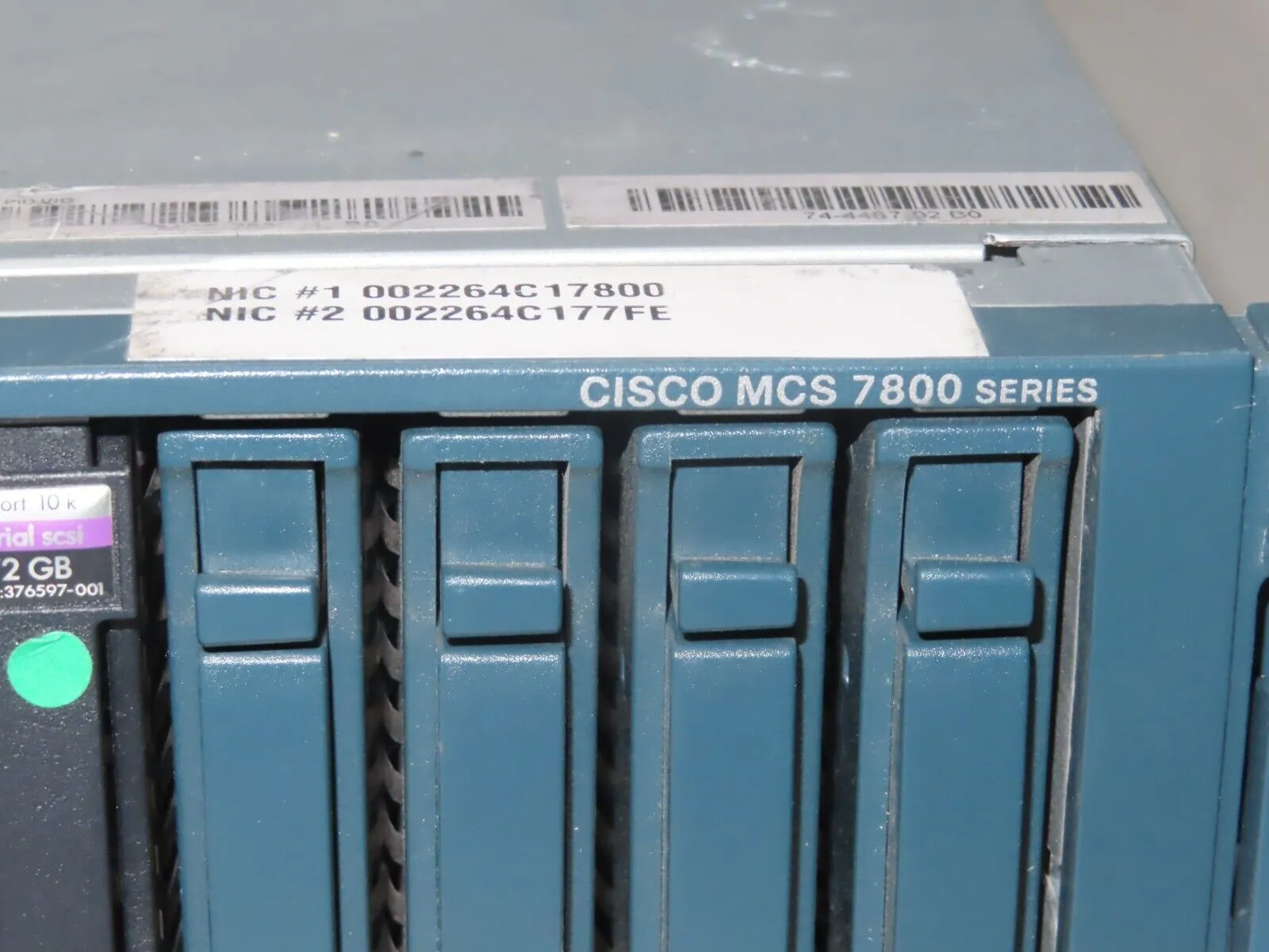  SERVEUR RACK CISCO MCS 7800 ** 64 Géga // 2 bloc // 950 dt à Tunis - Photo 2