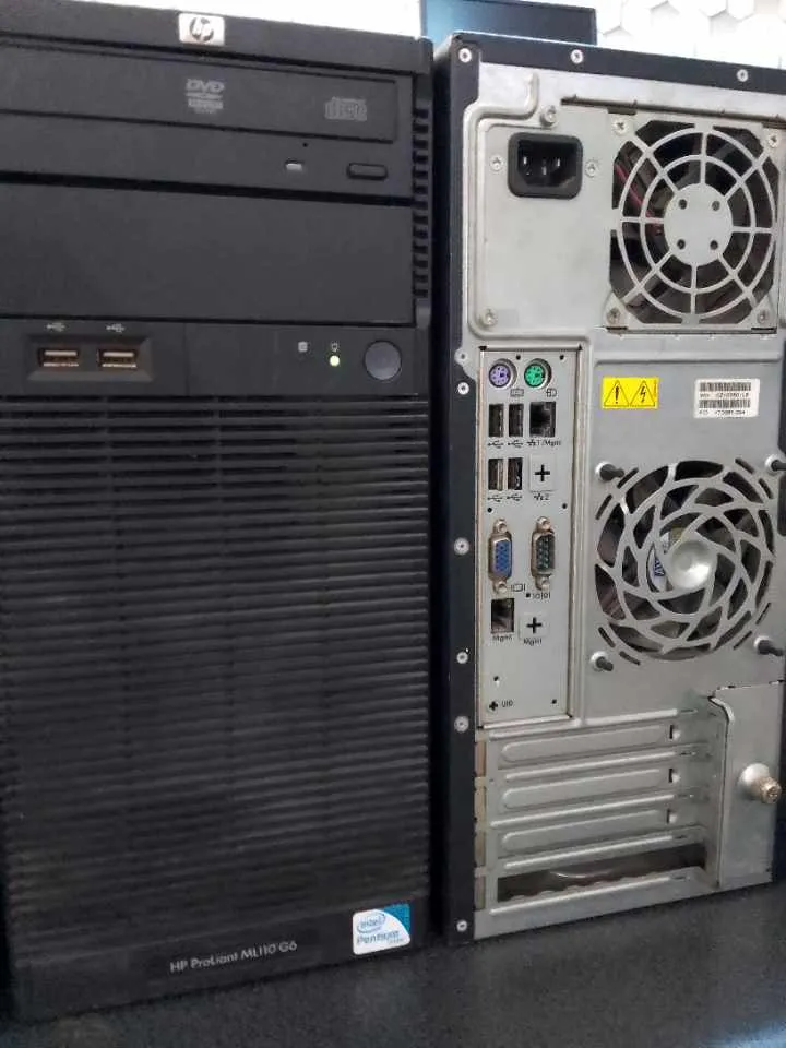 3 serveur Tour HP ml110 G6 ** 8 Géga **500 HDD à Tunis - Photo 2