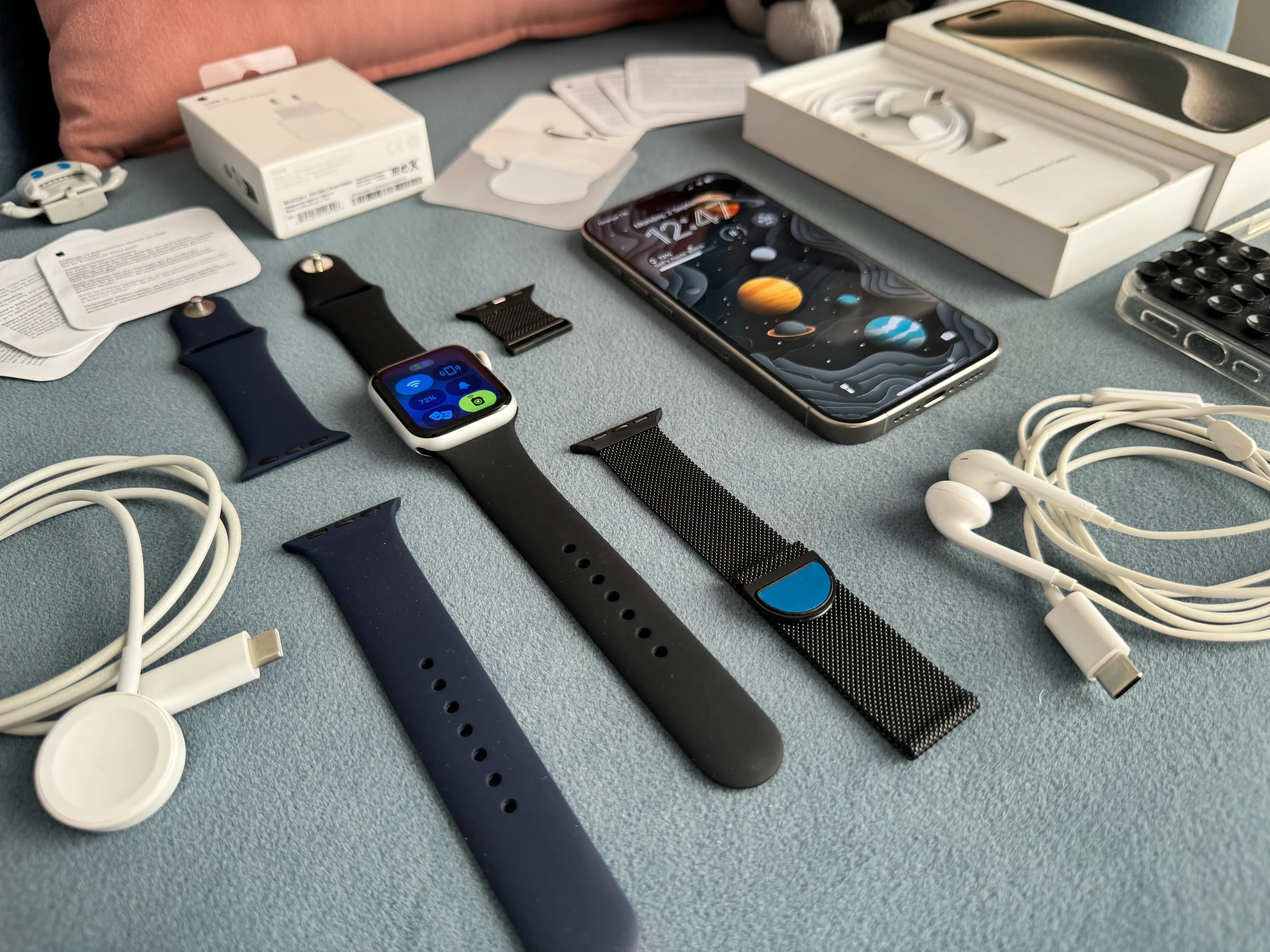  Iphone 15 pro et apple watch série 5 tout neuf importé de united kingdom à Monastir - Photo 3