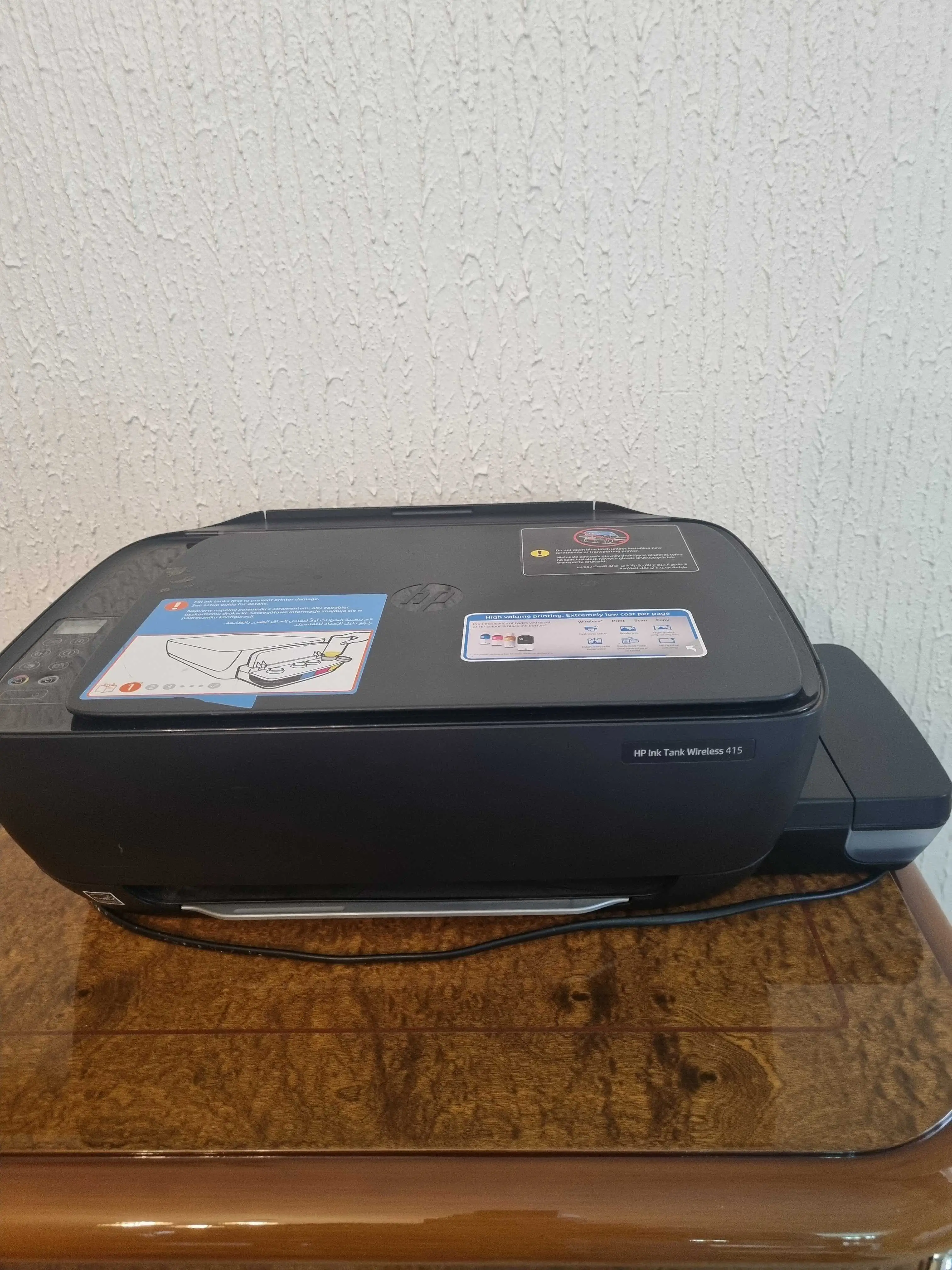  SCANNER SANS FIL HP Ink Tank Wireless 415 à Ben Arous - Photo 2