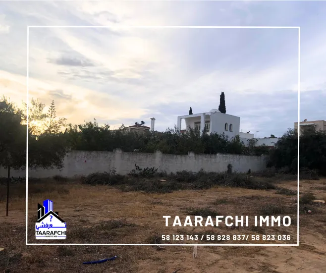  A vendre un terrain à citer diamant merzga hammamet nord 