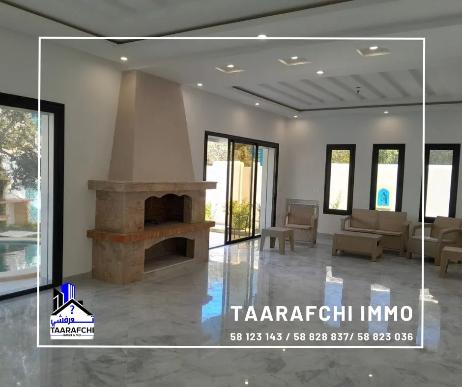  villa s+4 hauts standing avec piscine à Nabeul - Photo 3