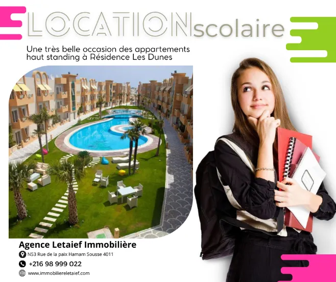  Une très belle occasion des appartements haut standing à Résidence Les Dunes 