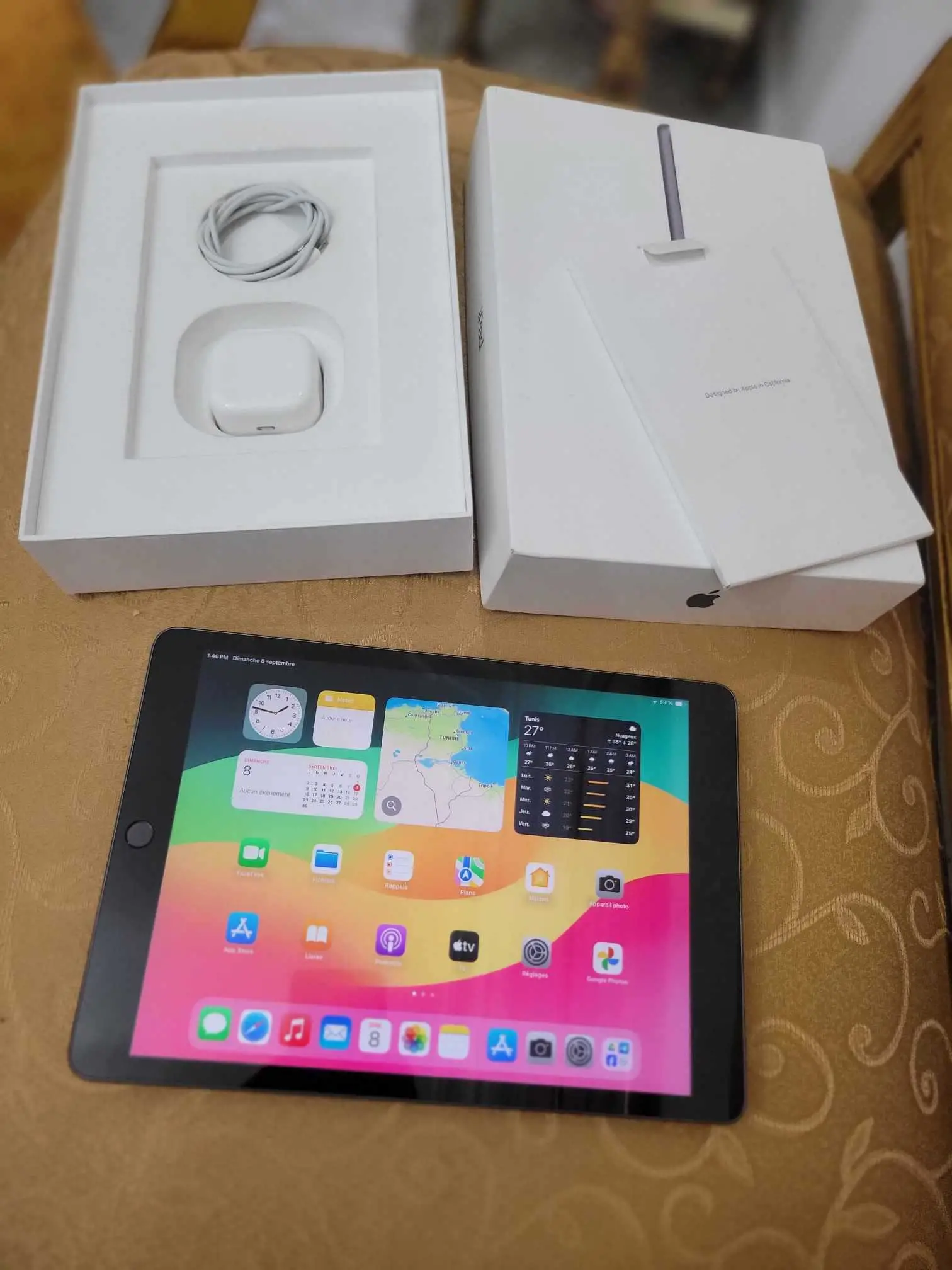  Ipad 9 Génération 64g prix 850d à Manouba - Photo 2