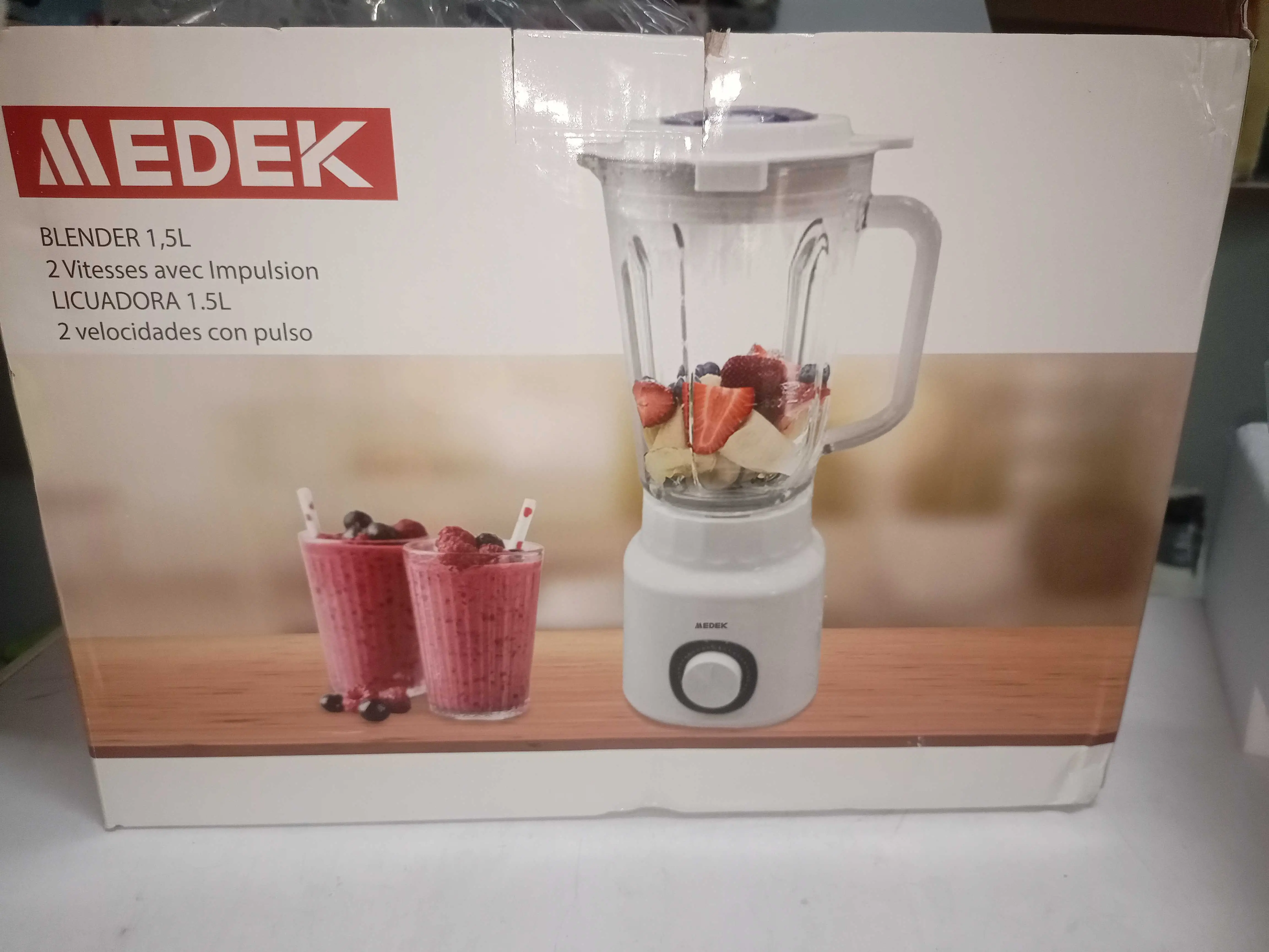  Blender tt neuf 1000w marque medek France à Medenine - Photo 3