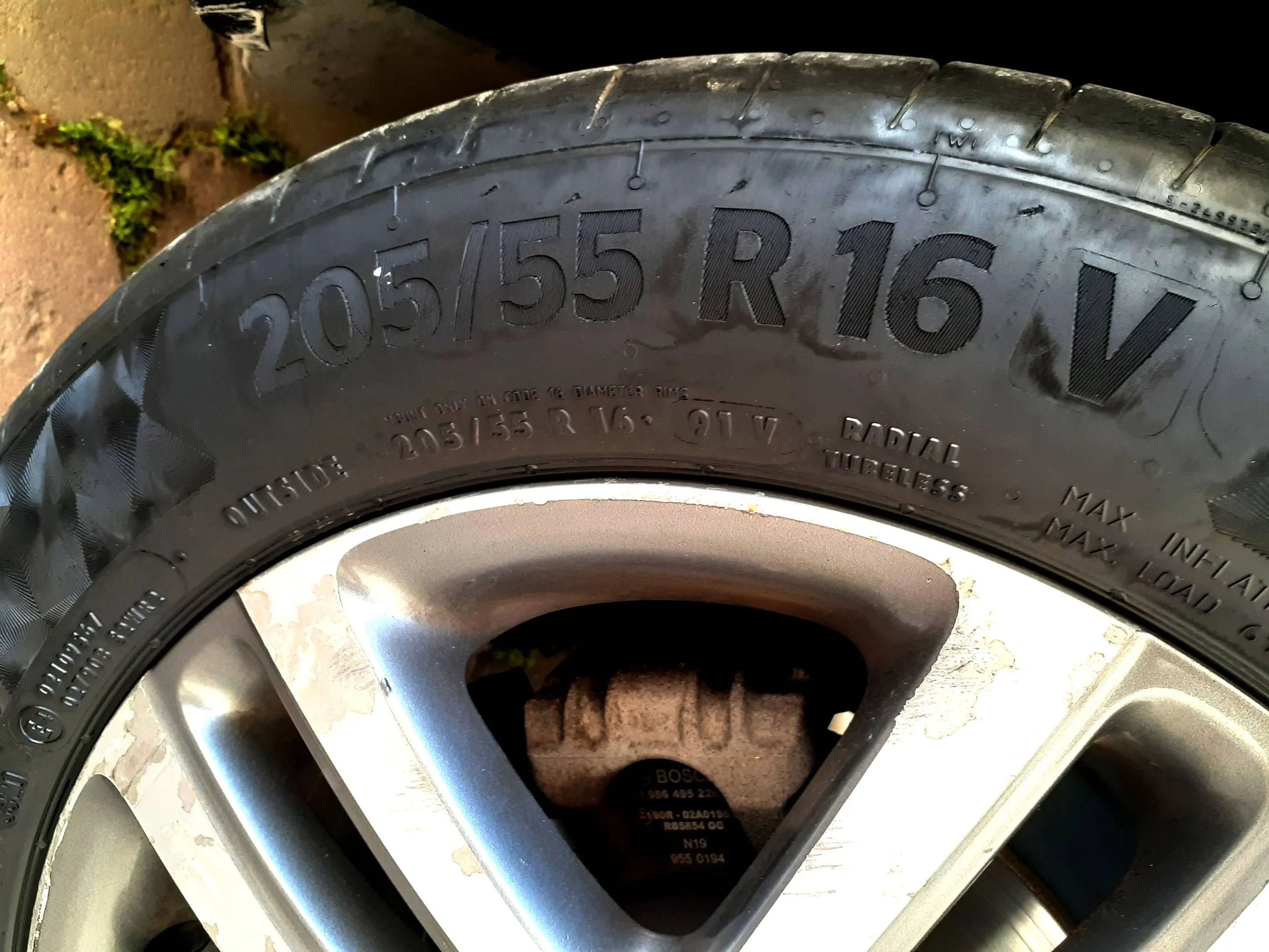  4 jantes aluminium par 16+ 4 Pune continental à Ben Arous - Photo 3