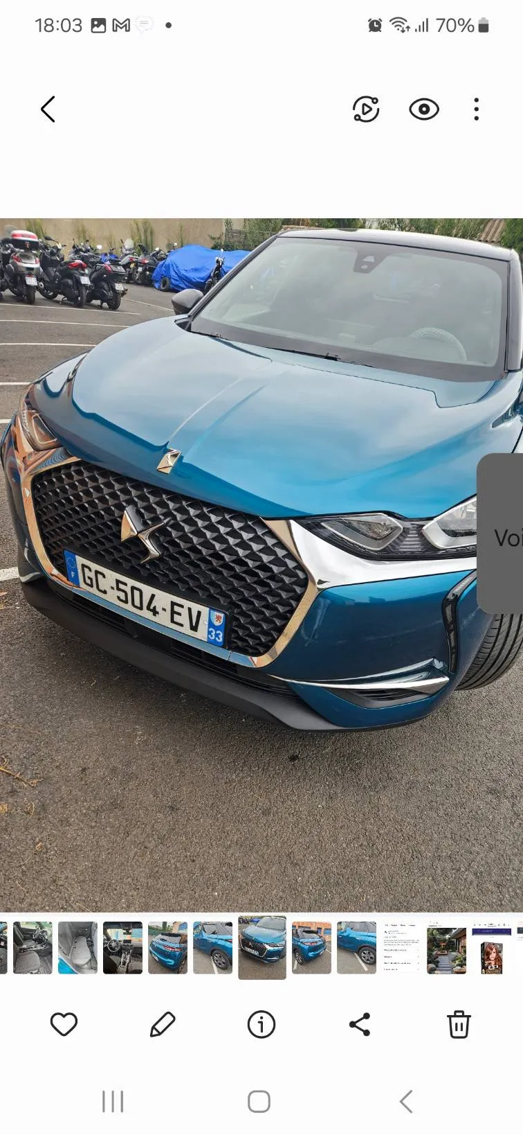  DS3 CROSSBACK à Bizerte - Photo 2