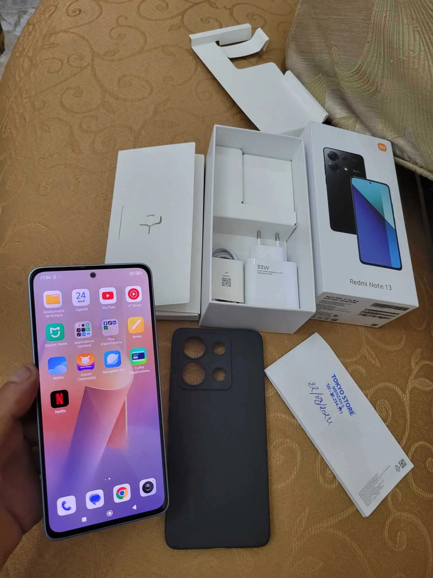  redmi note 13 ram 6g+2 stockage 128g à Manouba - Photo 3