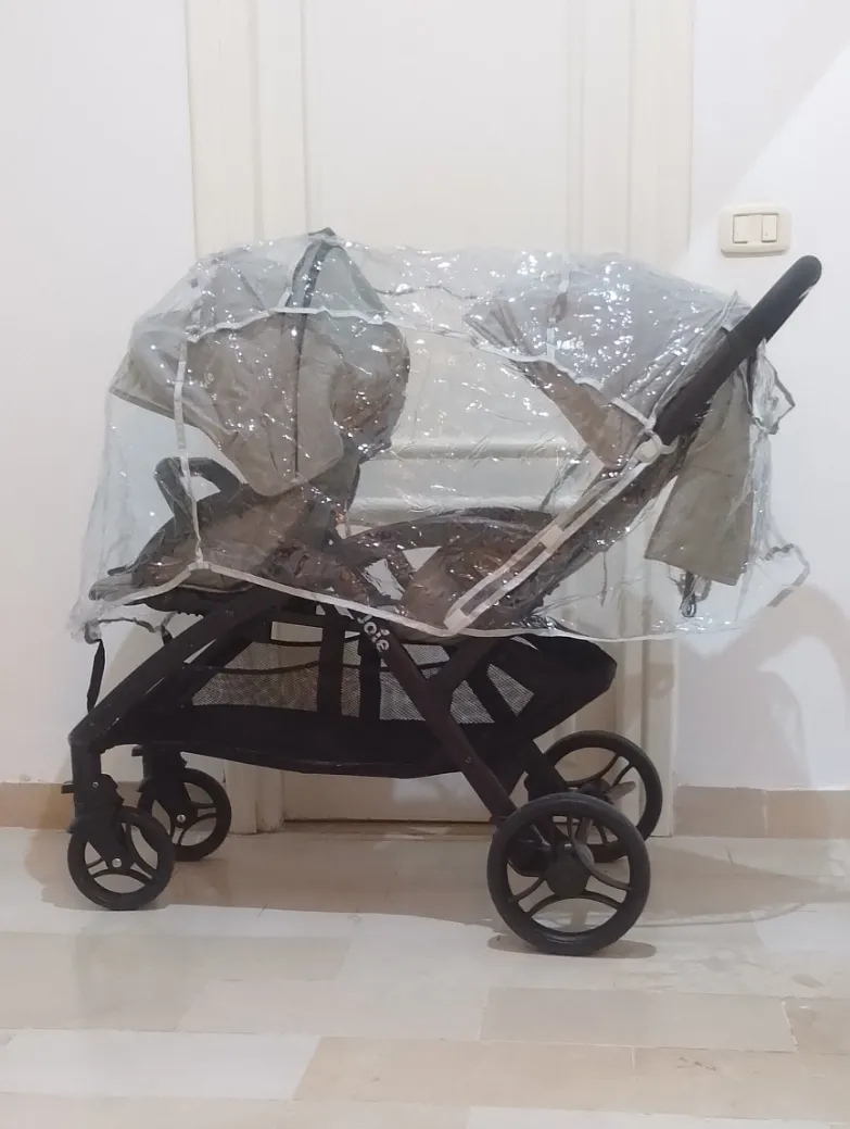  poussette pour jumeaux et siège auto à Manouba - Photo 3