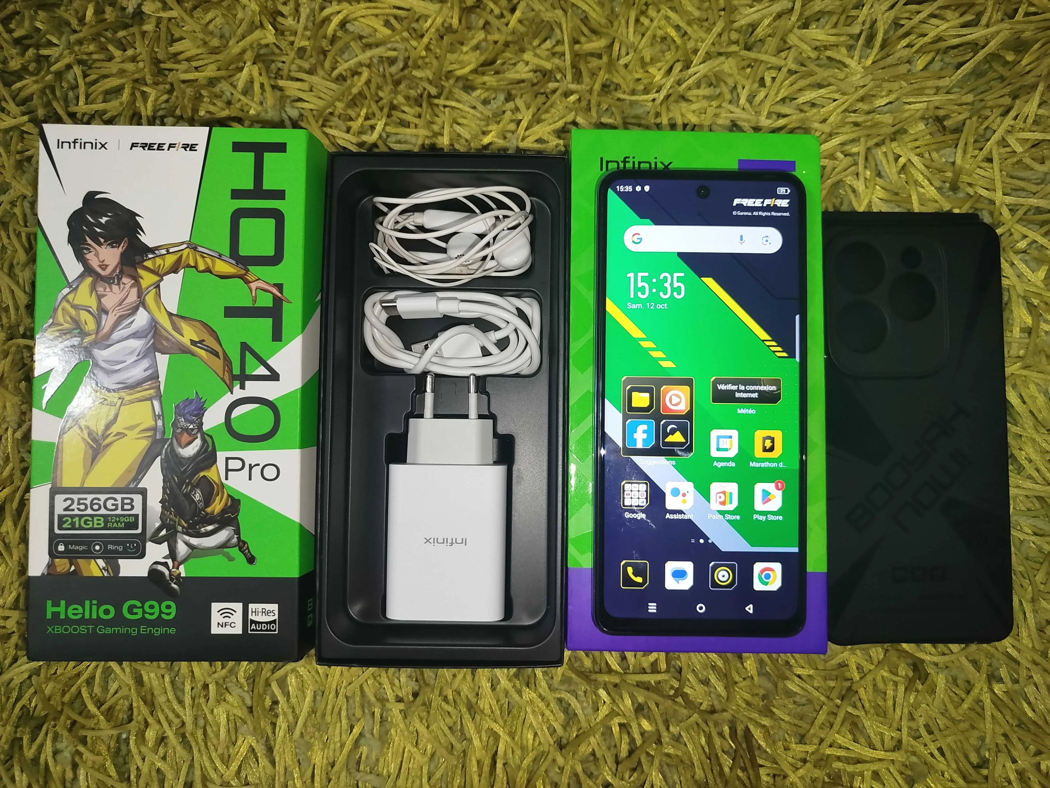  Infinix hot 40 pro 256/12+9 à Tunis - Photo 2