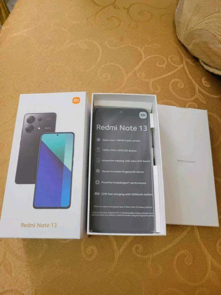  redmi note 13 neuf et jamais utilisée ram 6g stockage 128g à Manouba - Photo 2