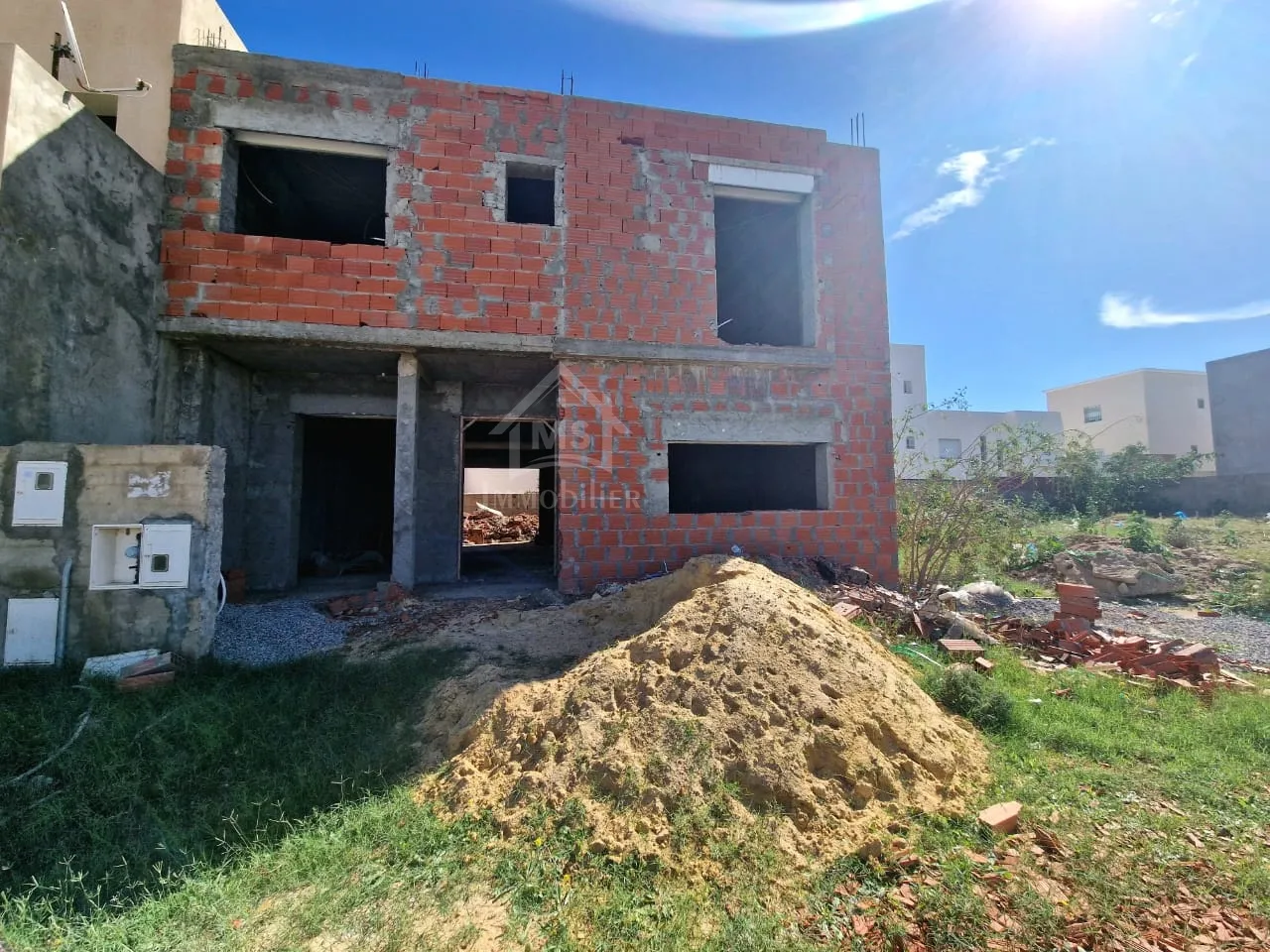  Une villa encours de construction à vendre à AFH Mrezga 51355351 à Nabeul - Photo 3