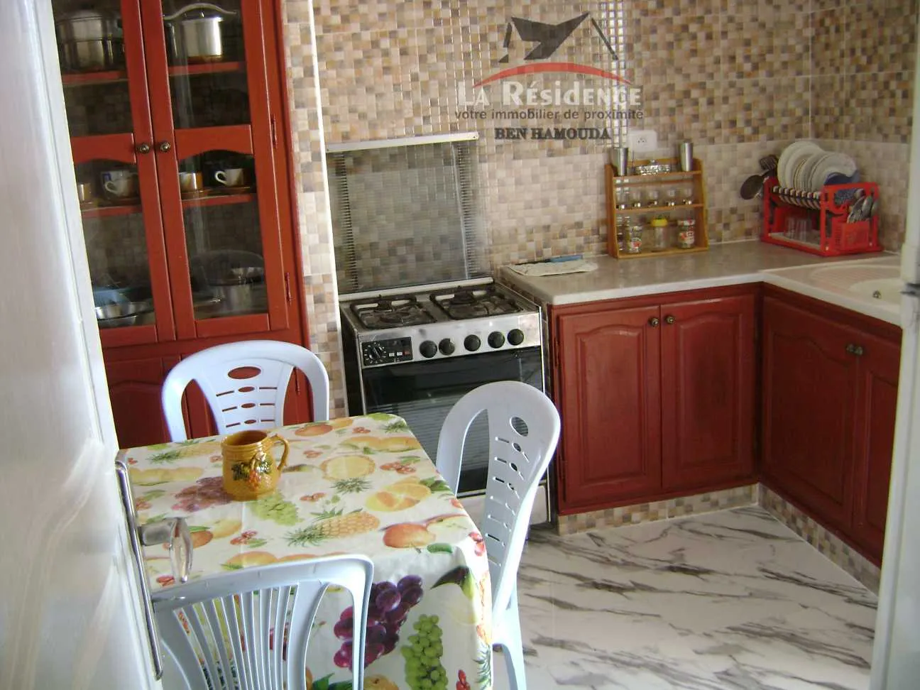 Appartement s+1 avec jardin à AFH² Mrezga 