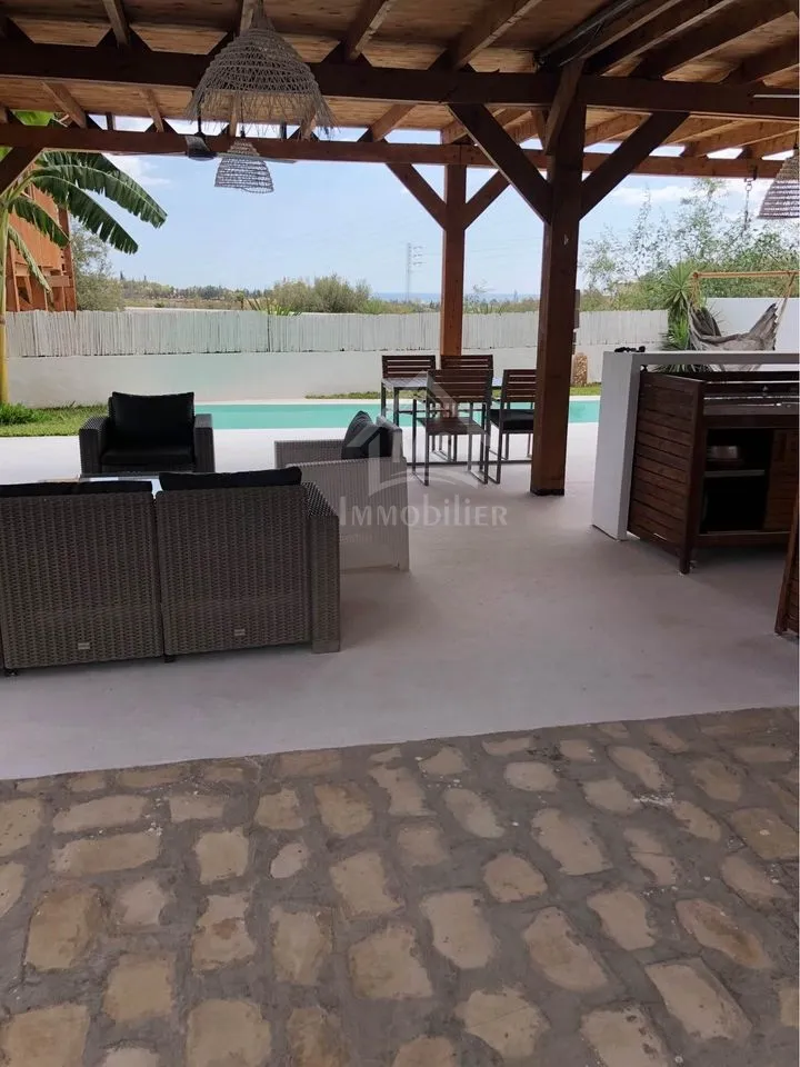  Villa S+4 avec piscine à Hammamet à vendre 51355351 à Nabeul - Photo 2