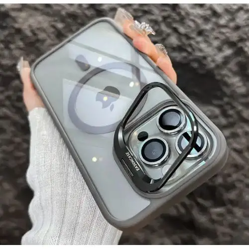  Coque pour iPhone 11 7ata lil 16 Pro Max - MagSafe - Support metal - Camera len à Manouba - Photo 3