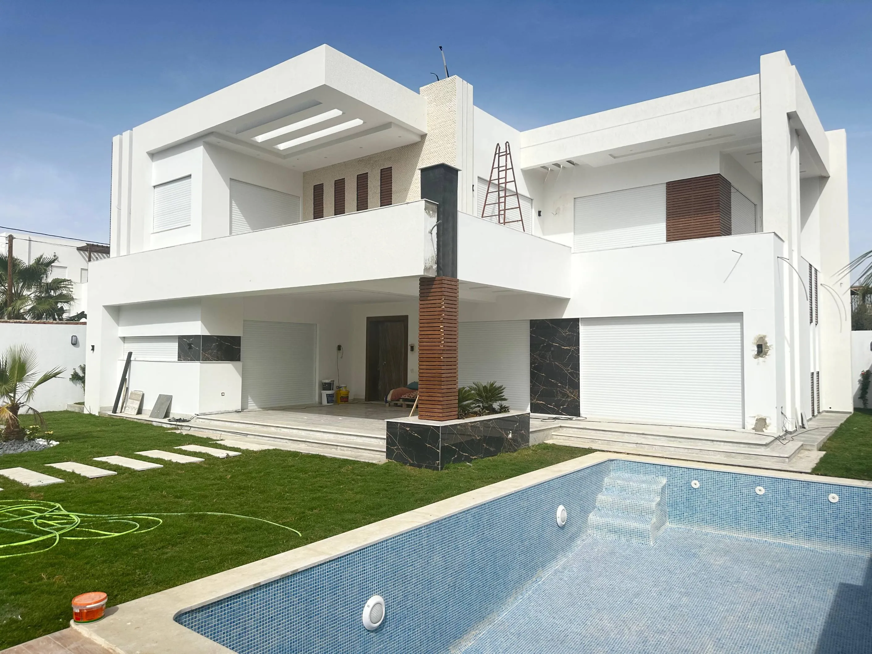  Superbe villa en cours de finition à 7min de yasmine Hammamet à Nabeul - Photo 2