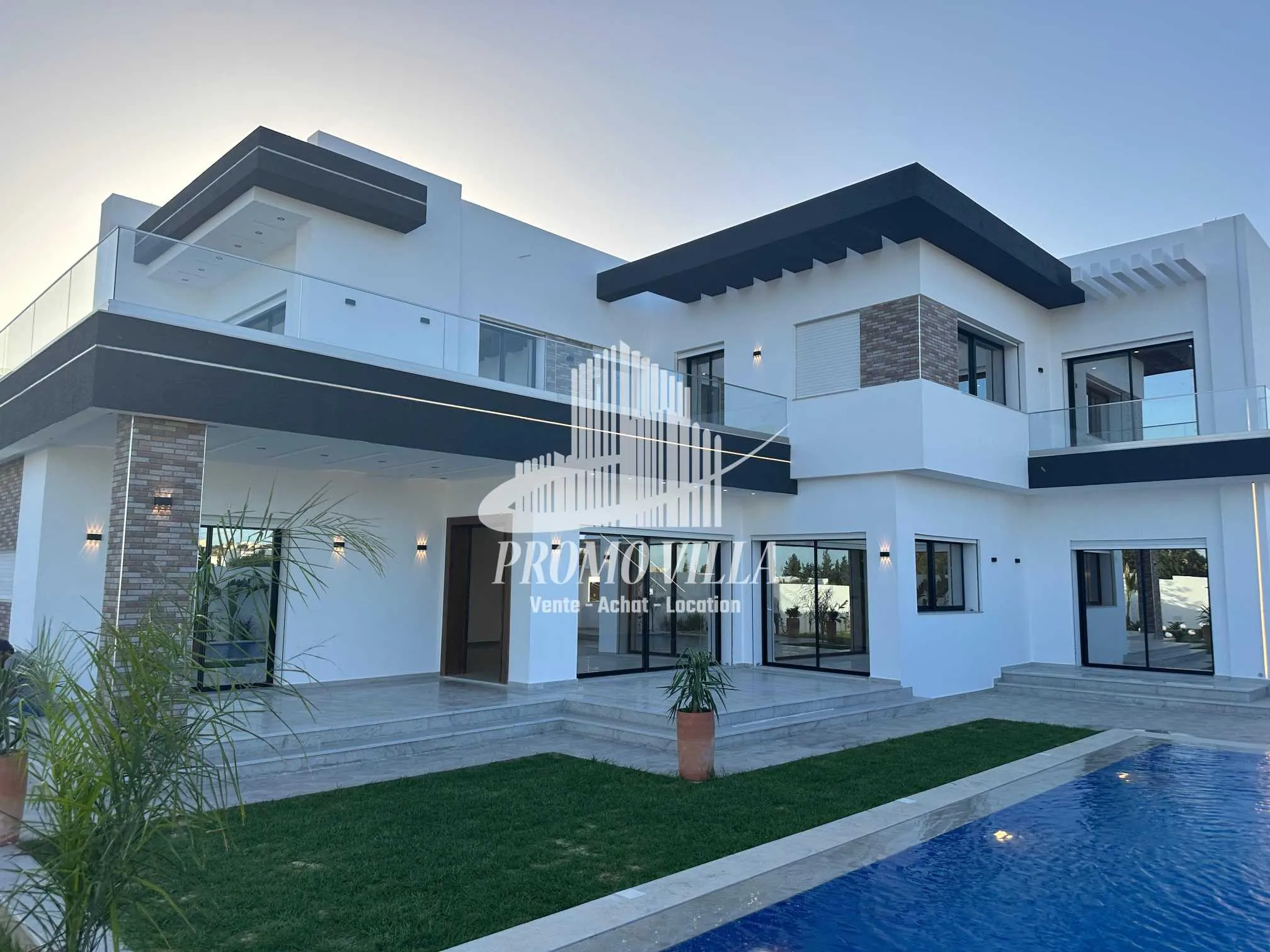  Une villa toute neuve avec piscine à vendre à Hammamet Sud 51355351 