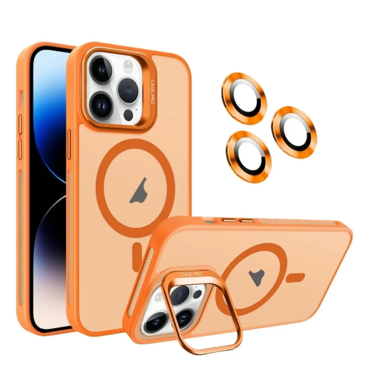 Coque pour iPhone 14 Pro Max - Camera lens - MagSafe - Support - Au Meilleur Prix en Tunisie à Manouba - Photo 3