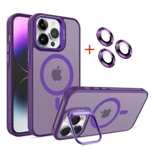  Coque iPhone 13 Pro Max - Camera lens - MagSafe - Support - Au Meilleur Prix en Tunisie à Manouba - Photo 2