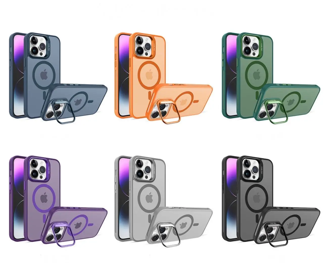  Coque iPhone 11 Pro Max - Camera lens - MagSafe - Support - Au Meilleur Prix en Tunisie à Manouba - Photo 2