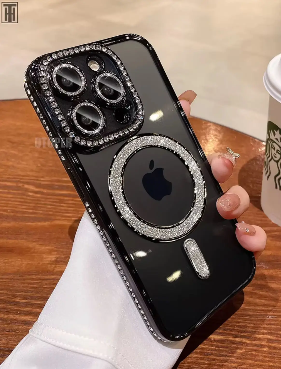  Coque luxe Shiny Diamond Pour iPhone série 11 / 12 / 13 / 14 /15 ✨???? à Manouba - Photo 2