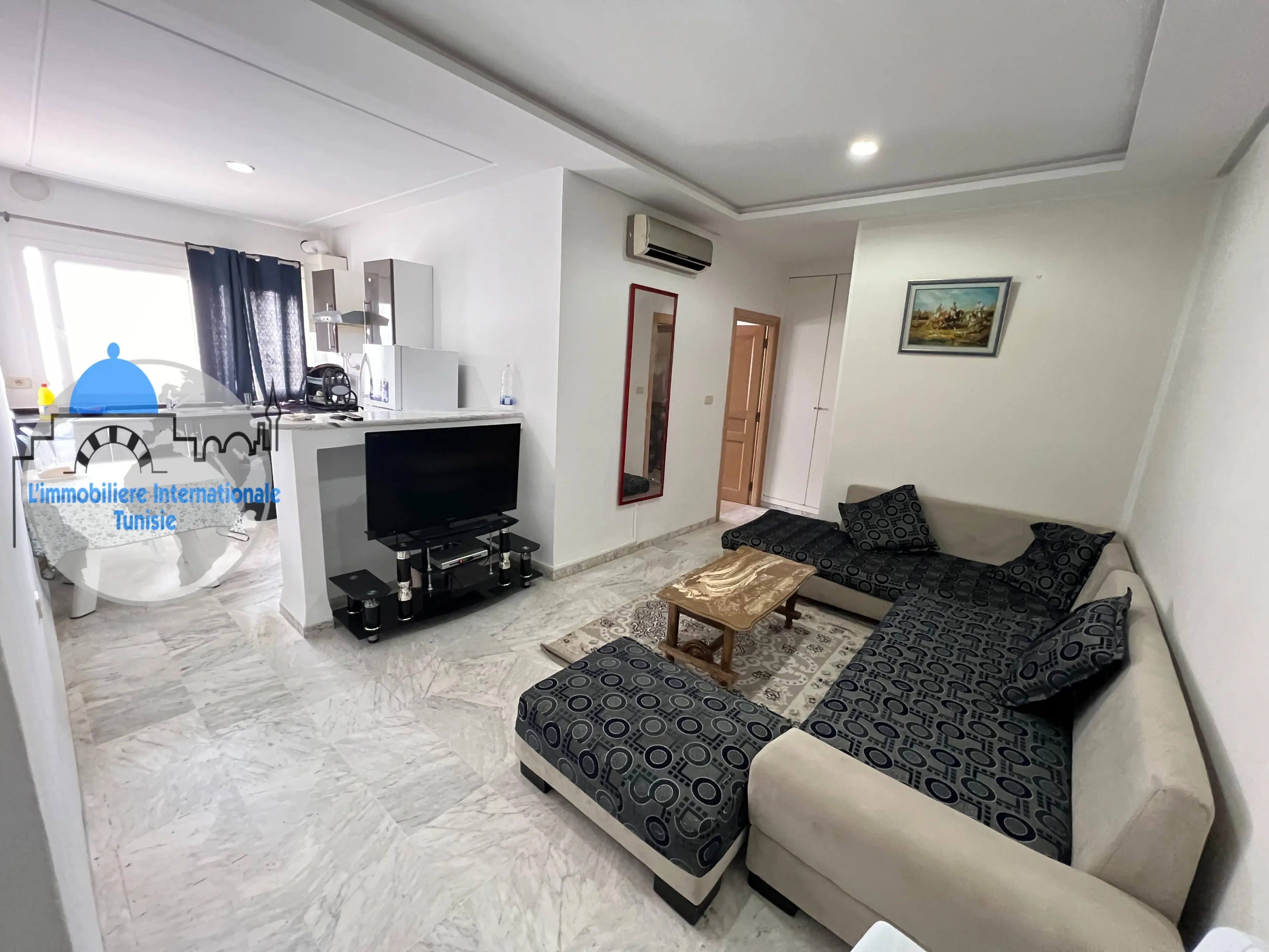  A louer un S1 meublé à Khzema à sousse - Photo 2