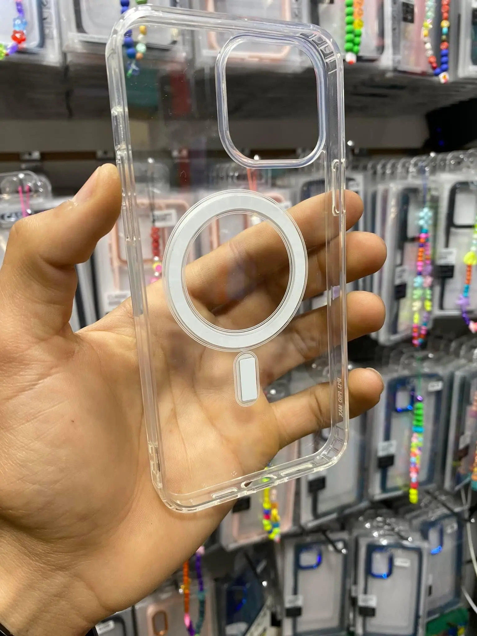  Coque pour iPhone MagSafe transparent Serie 11 / 12 / 13 /14 /15 à Manouba - Photo 3