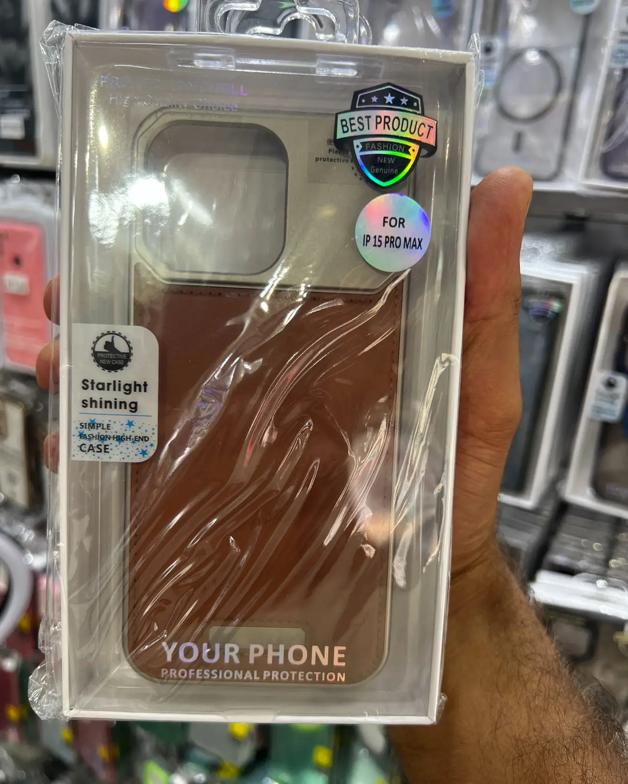  Coque pour iPhone 15 Pro max leather luxe - En Tunis à Manouba - Photo 3