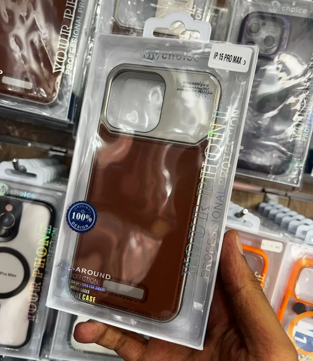  Coque pour iPhone 15 Pro Max MagSafe Metal avec leather back Au Meilleur Prix en Tunisie à Manouba - Photo 2