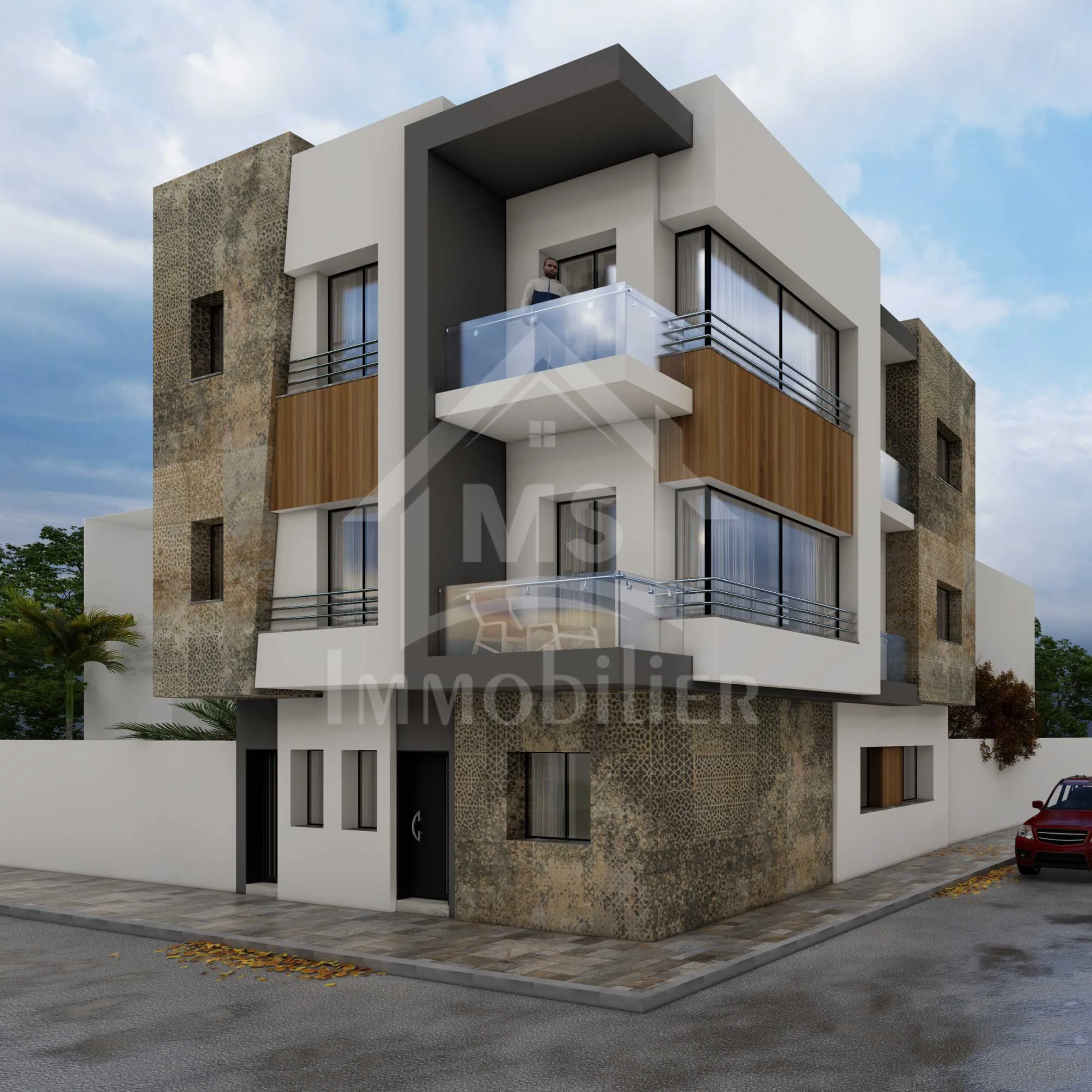  A Louer Appartement S+1 Haut Standing Située à AFH Mrezga, Nabeul 